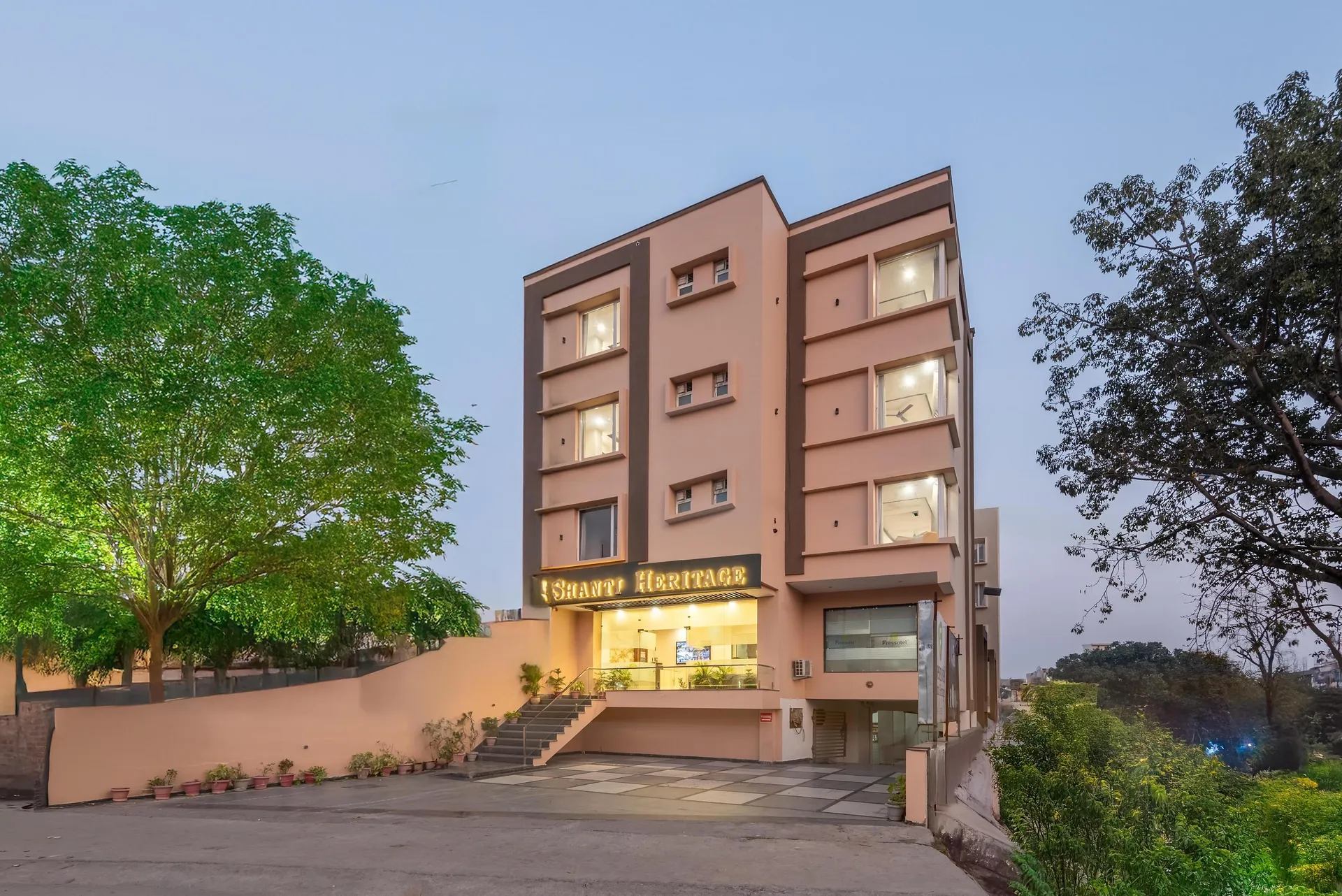 Shanti Heritage by Lawrence Hotels Facade