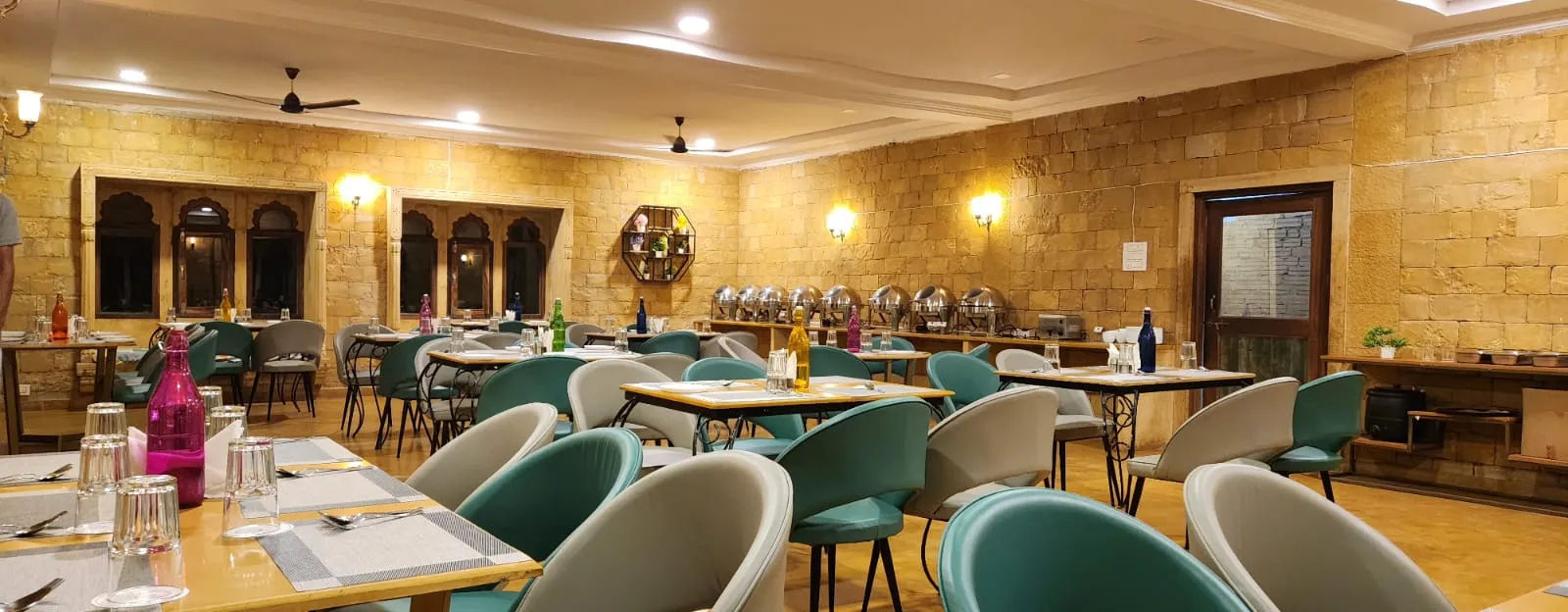 Foxoso Desert Luxury Camps Dining Area