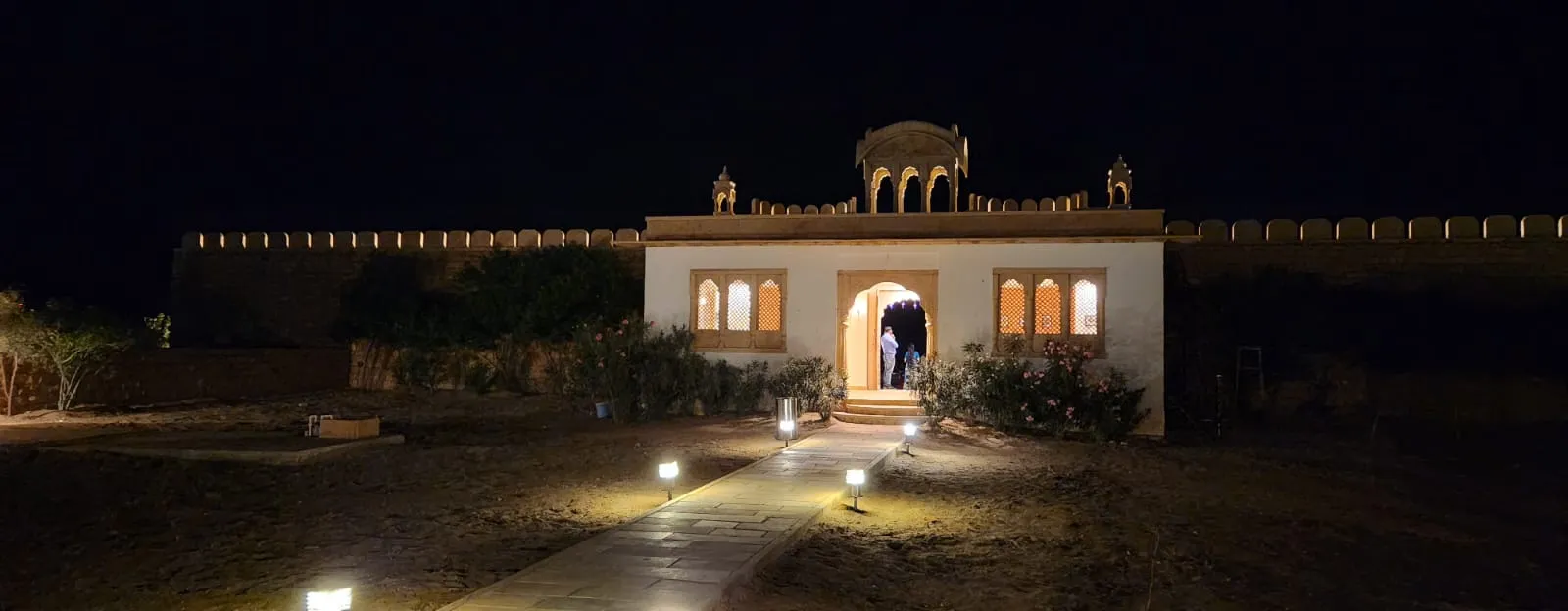 Foxoso Desert Luxury Camps Entrance