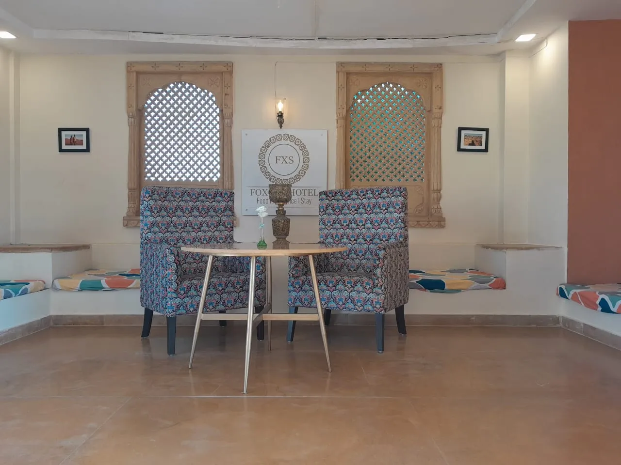 Foxoso Desert Luxury Camps Lobby Lounge