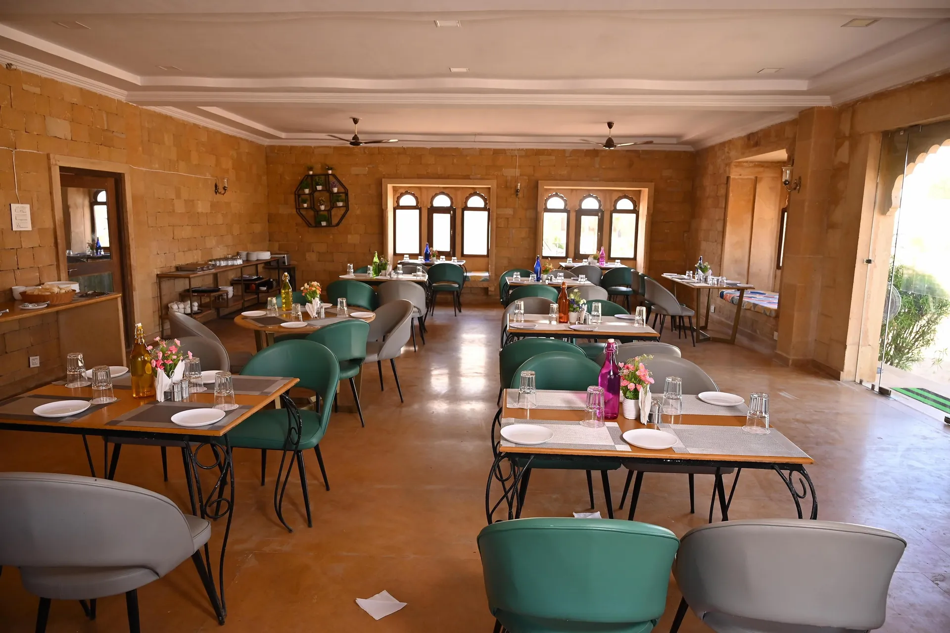Foxoso Desert Luxury Camps Restaurant