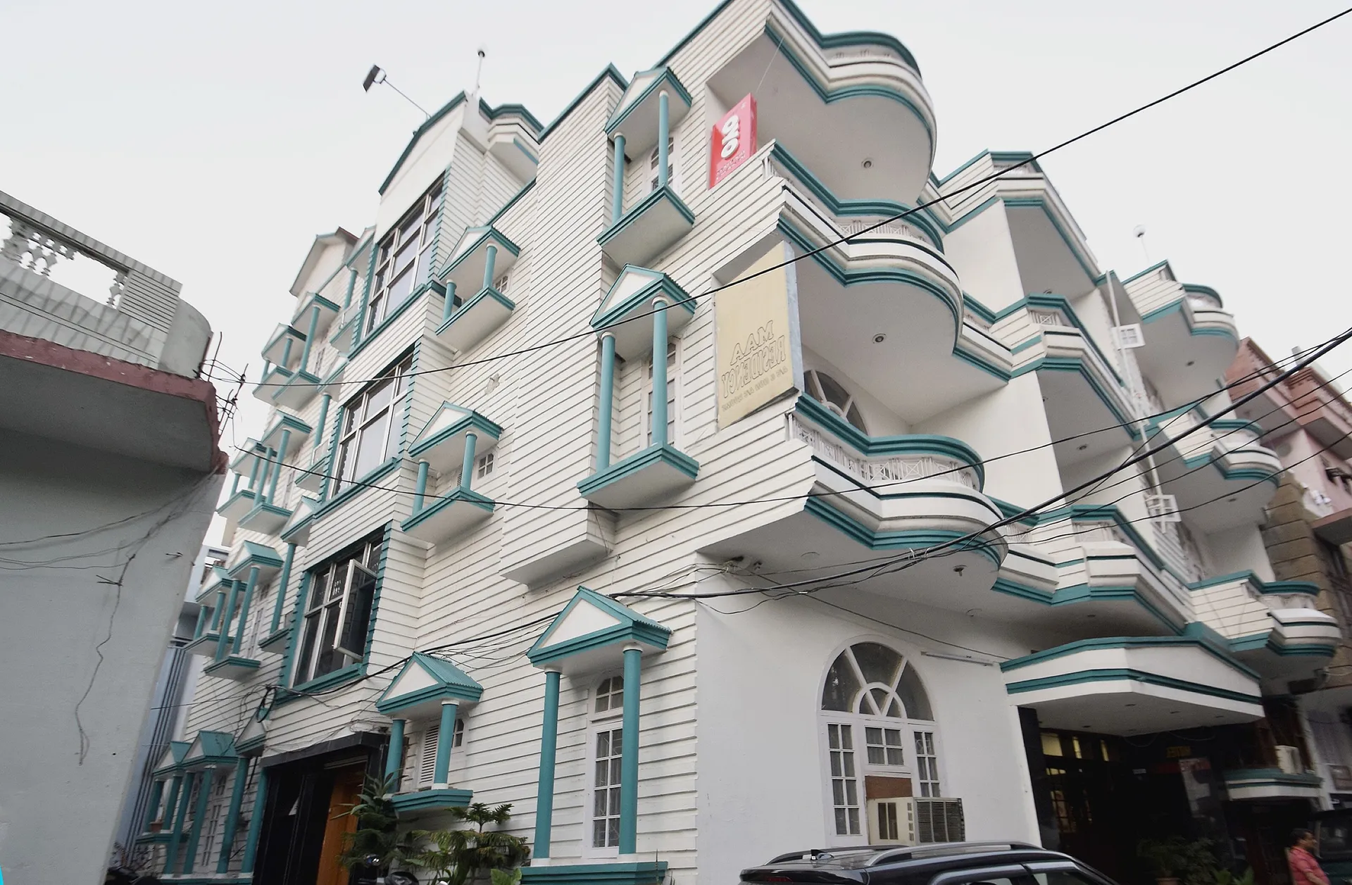 Hotel O Maa Residency Entrance