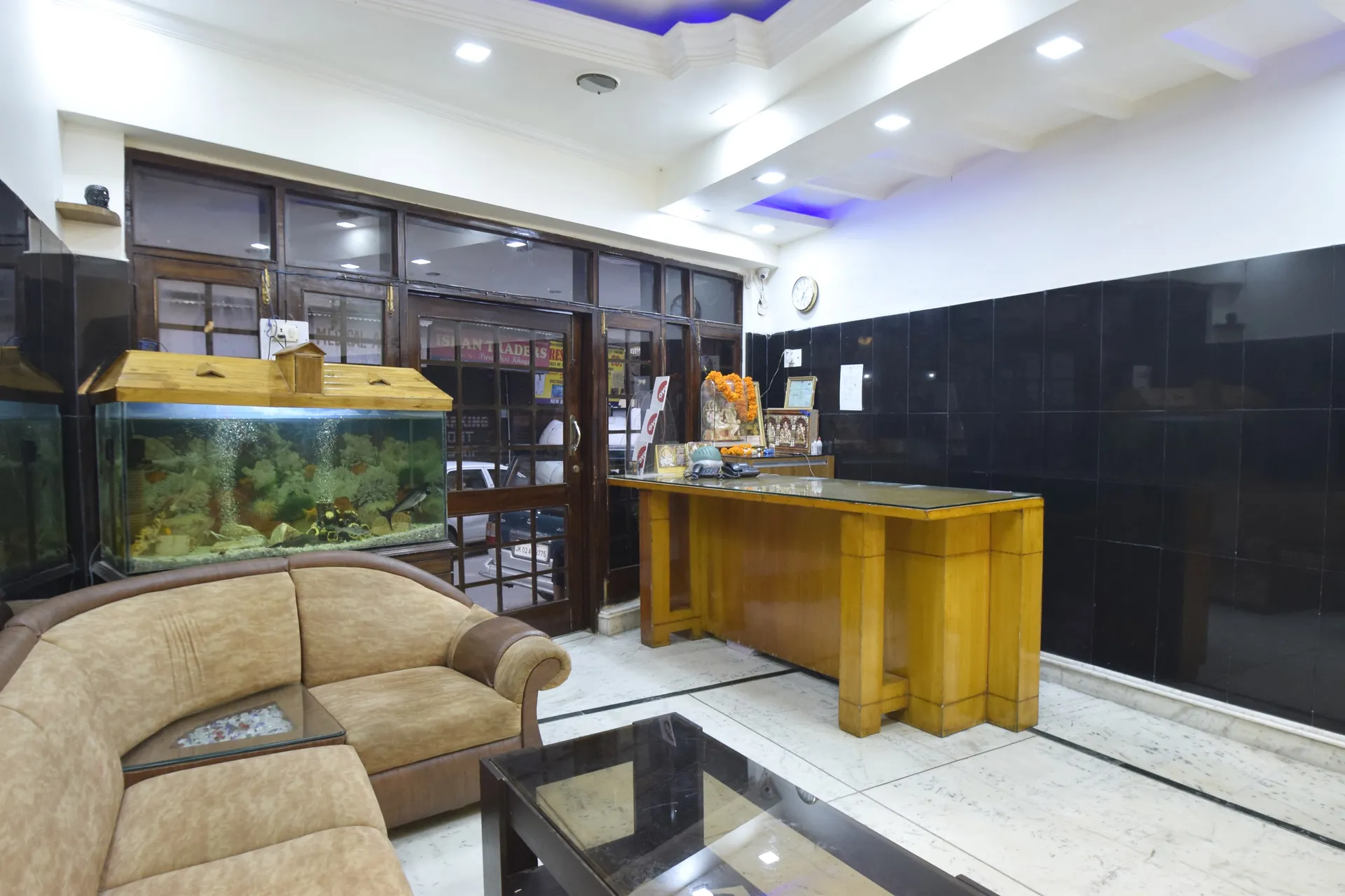 Hotel O Maa Residency Reception