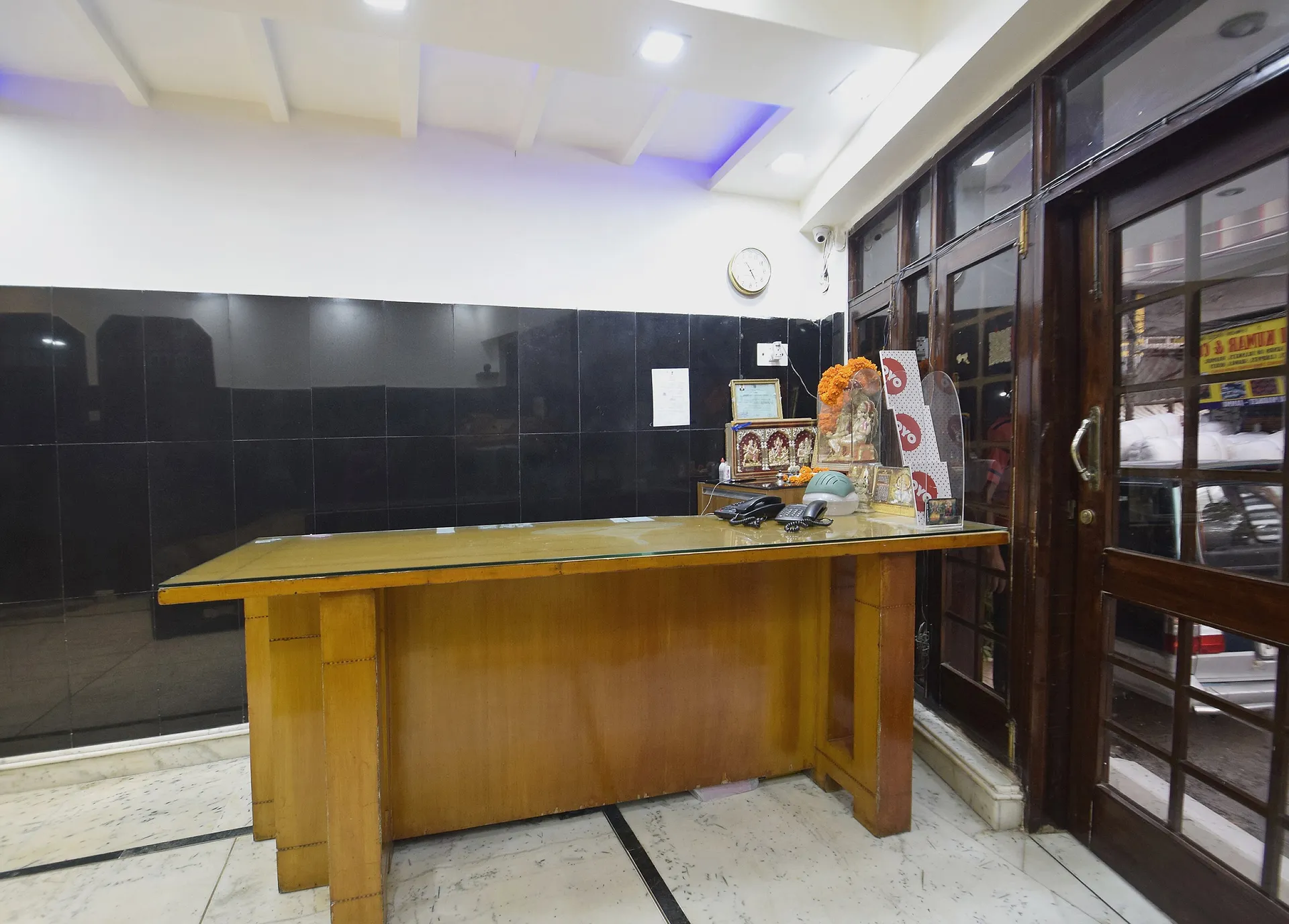 Hotel O Maa Residency Reception