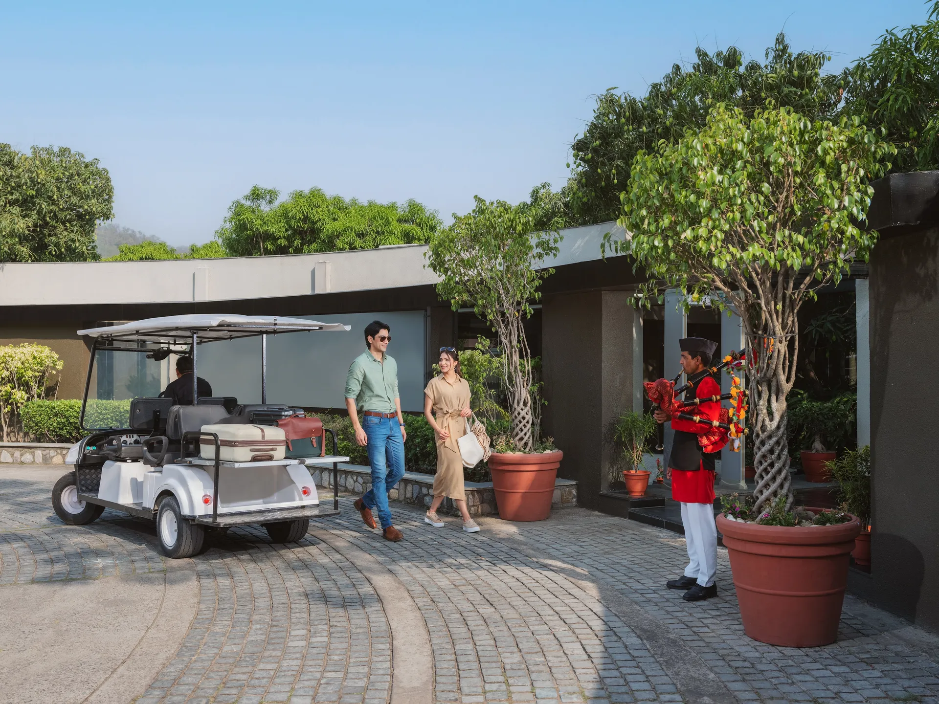  Namah Resort Jim Corbett, a member of Radisson Individuals Entrance