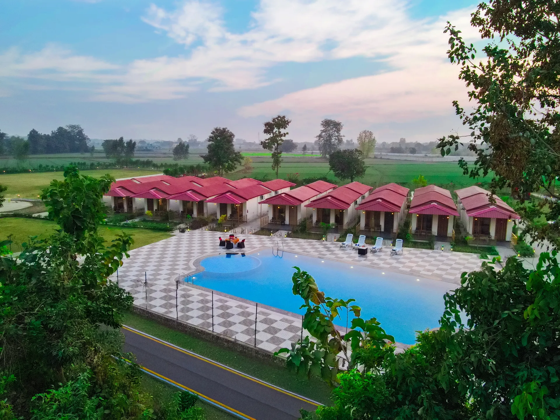 Corbett Tranquil Tiger Resort Facade