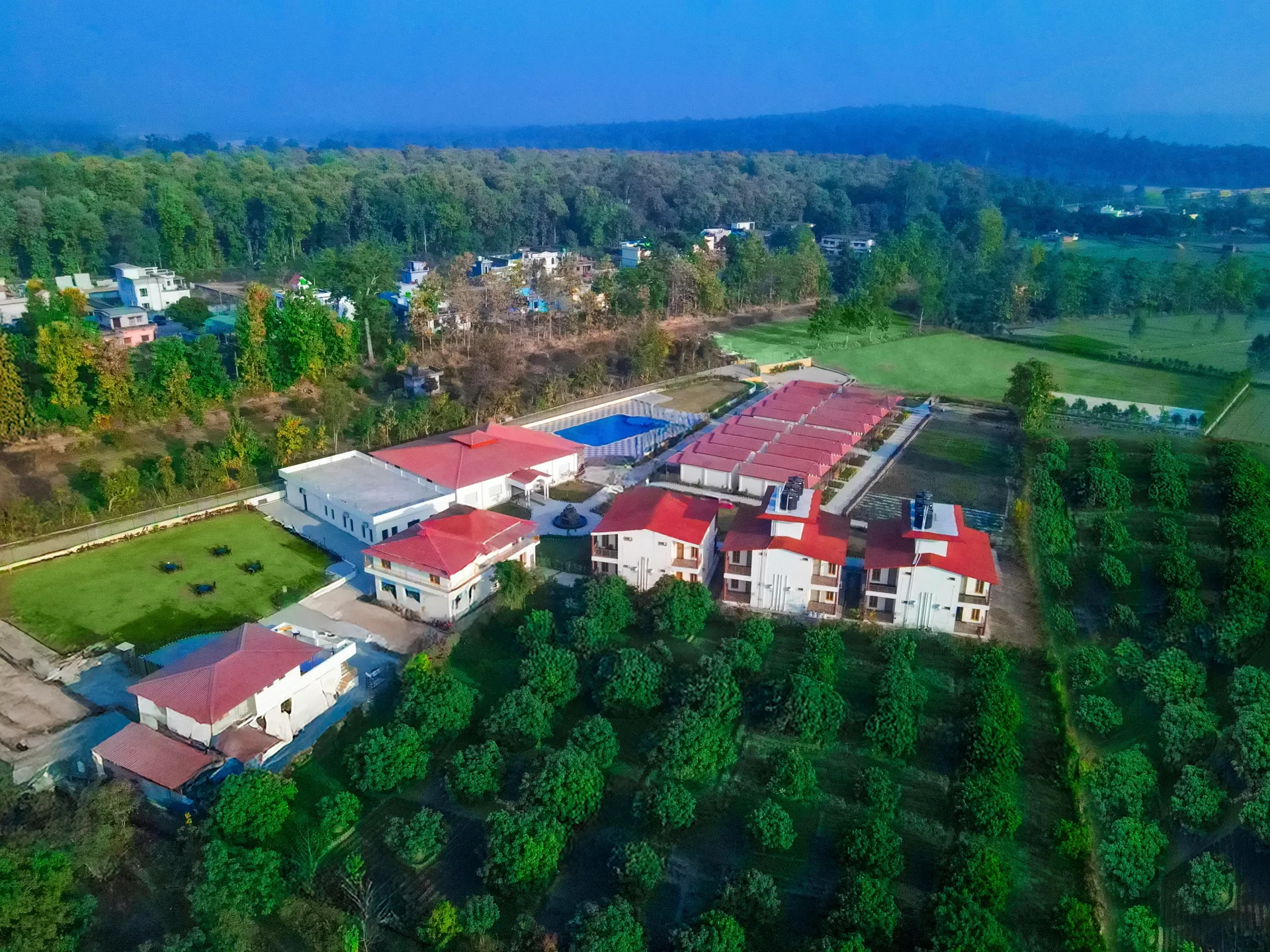 Corbett Tranquil Tiger Resort Outdoors