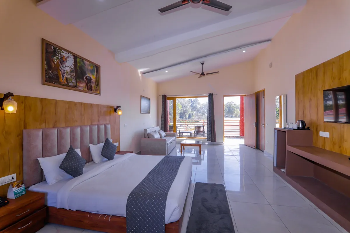 Corbett Tranquil Tiger Resort Room