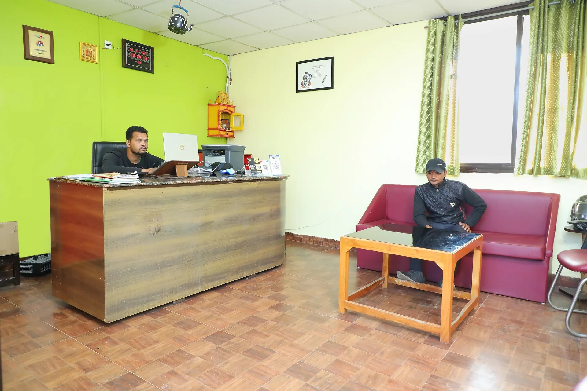 Corbett Treat Resort  Reception