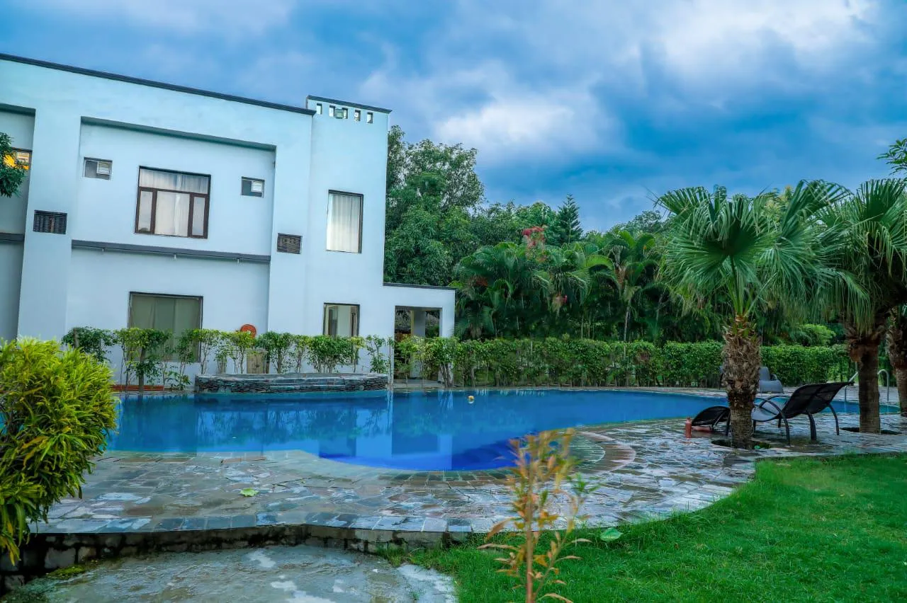 Corbett Wild Resort-A River Access Property Swimming Pool