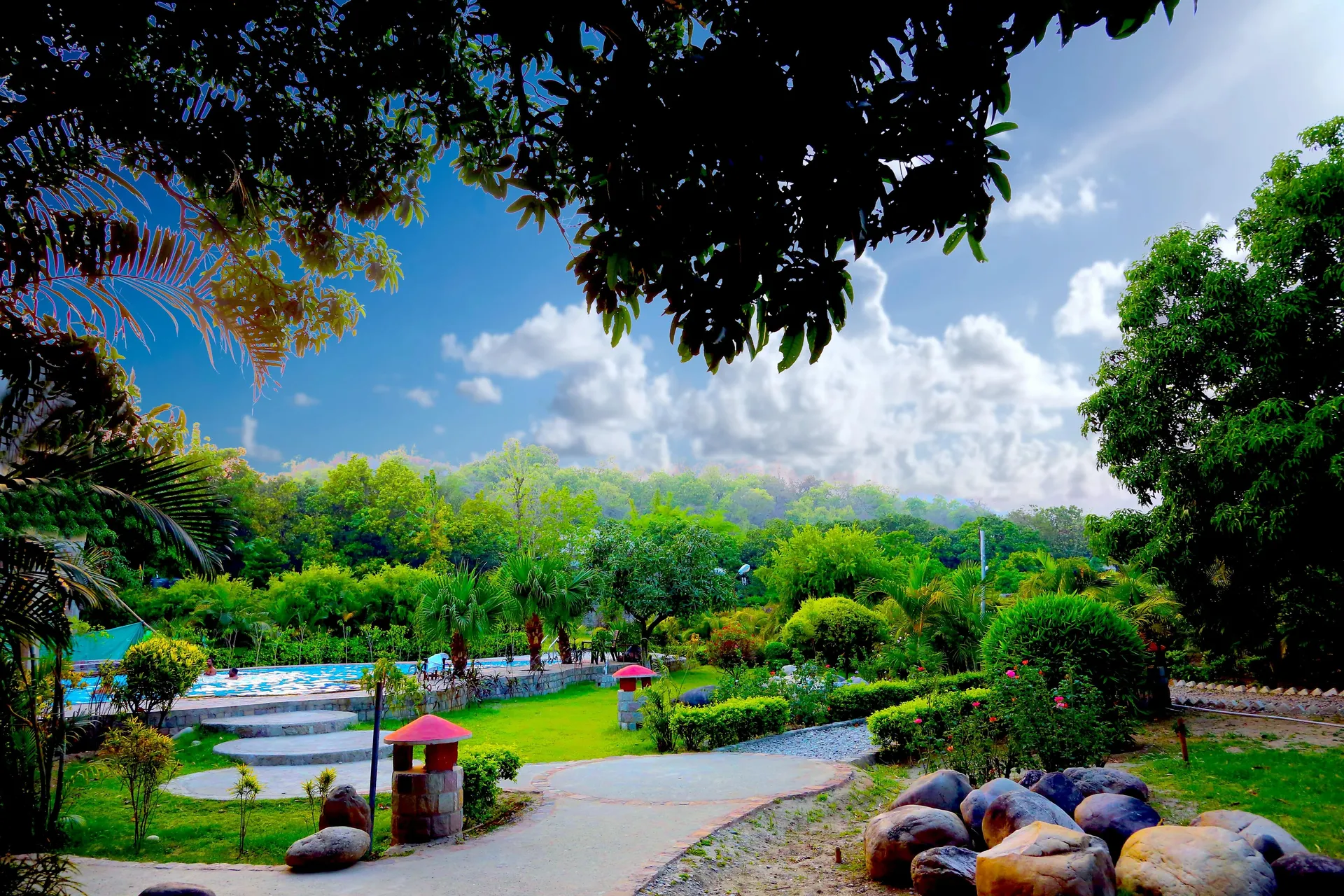 Corbett Wild Resort-A River Access Property Swimming Pool