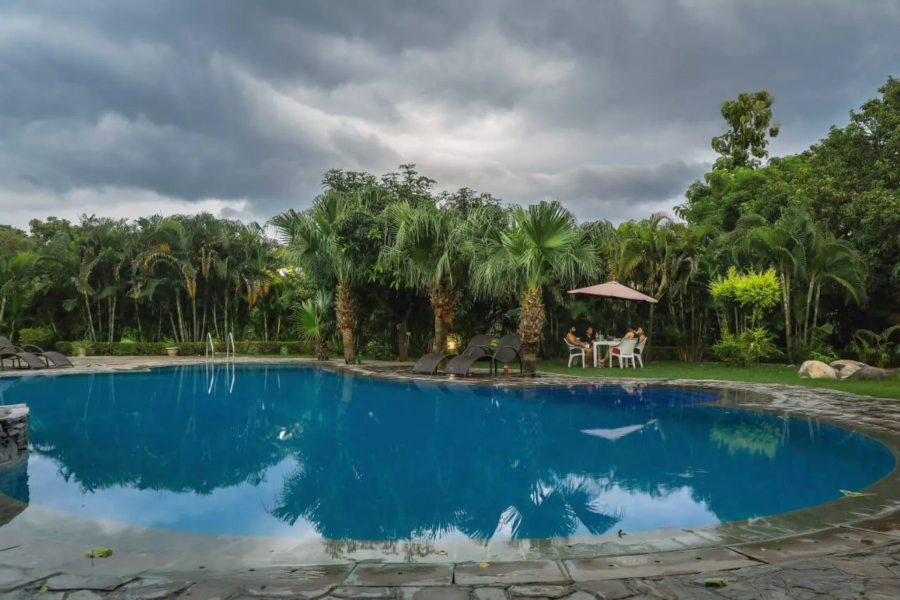 Corbett Wild Resort-A River Access Property Swimming Pool