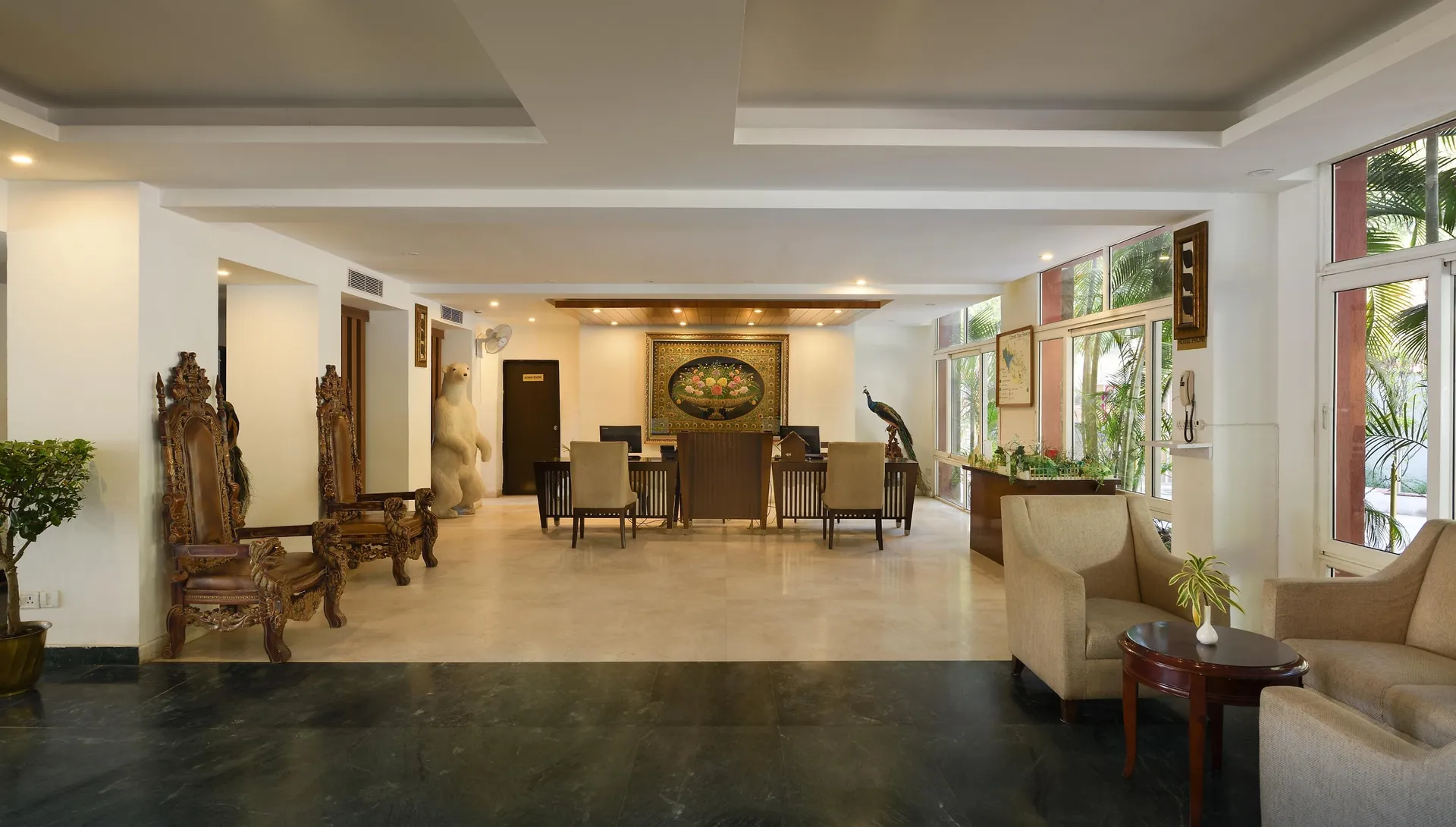Country Inn Tarika Riverside Resort, Jim Corbett Reception