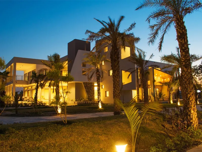 DLS Forest Vines Resort and Spa Entrance