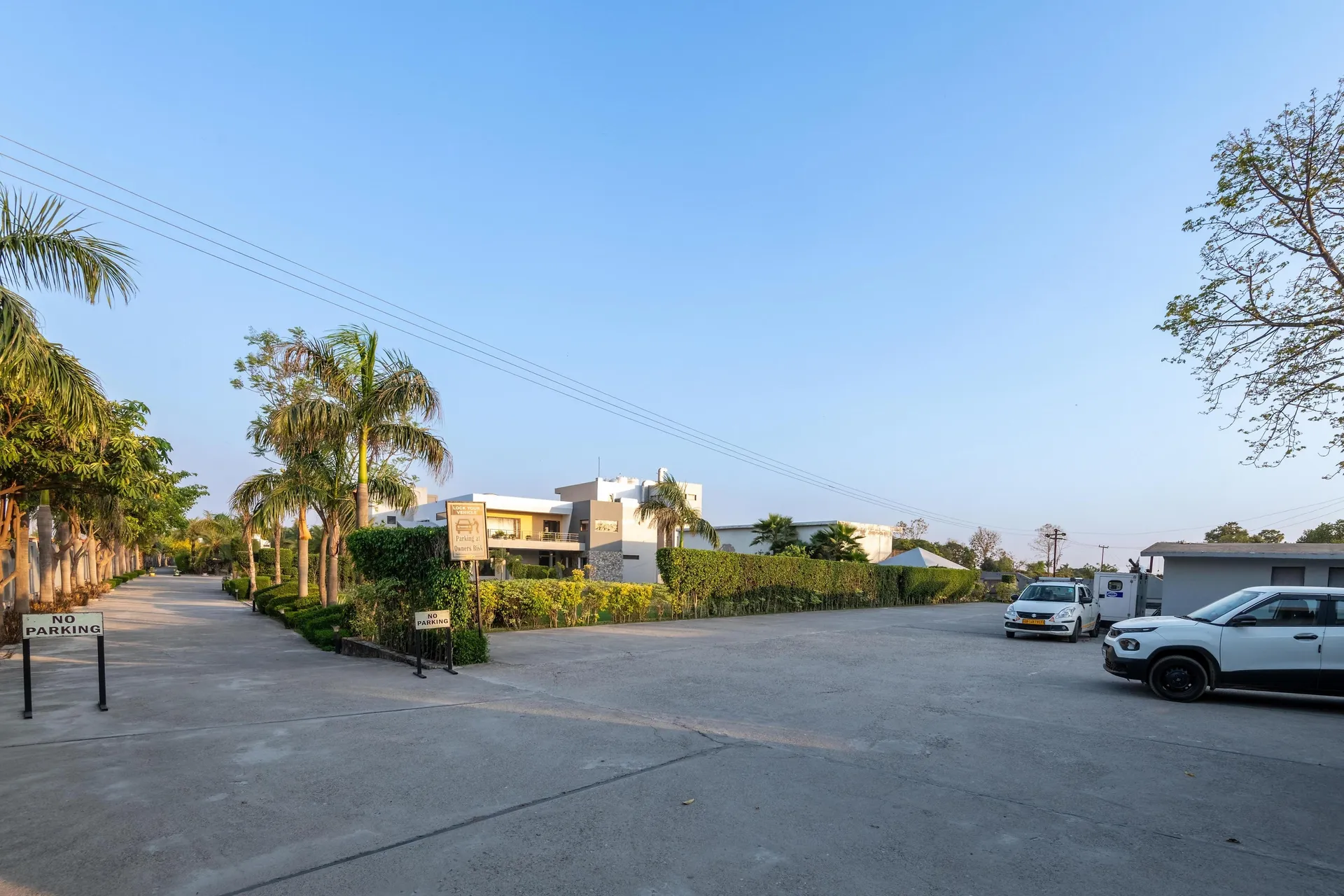 DLS Forest Vines Resort and Spa Parking