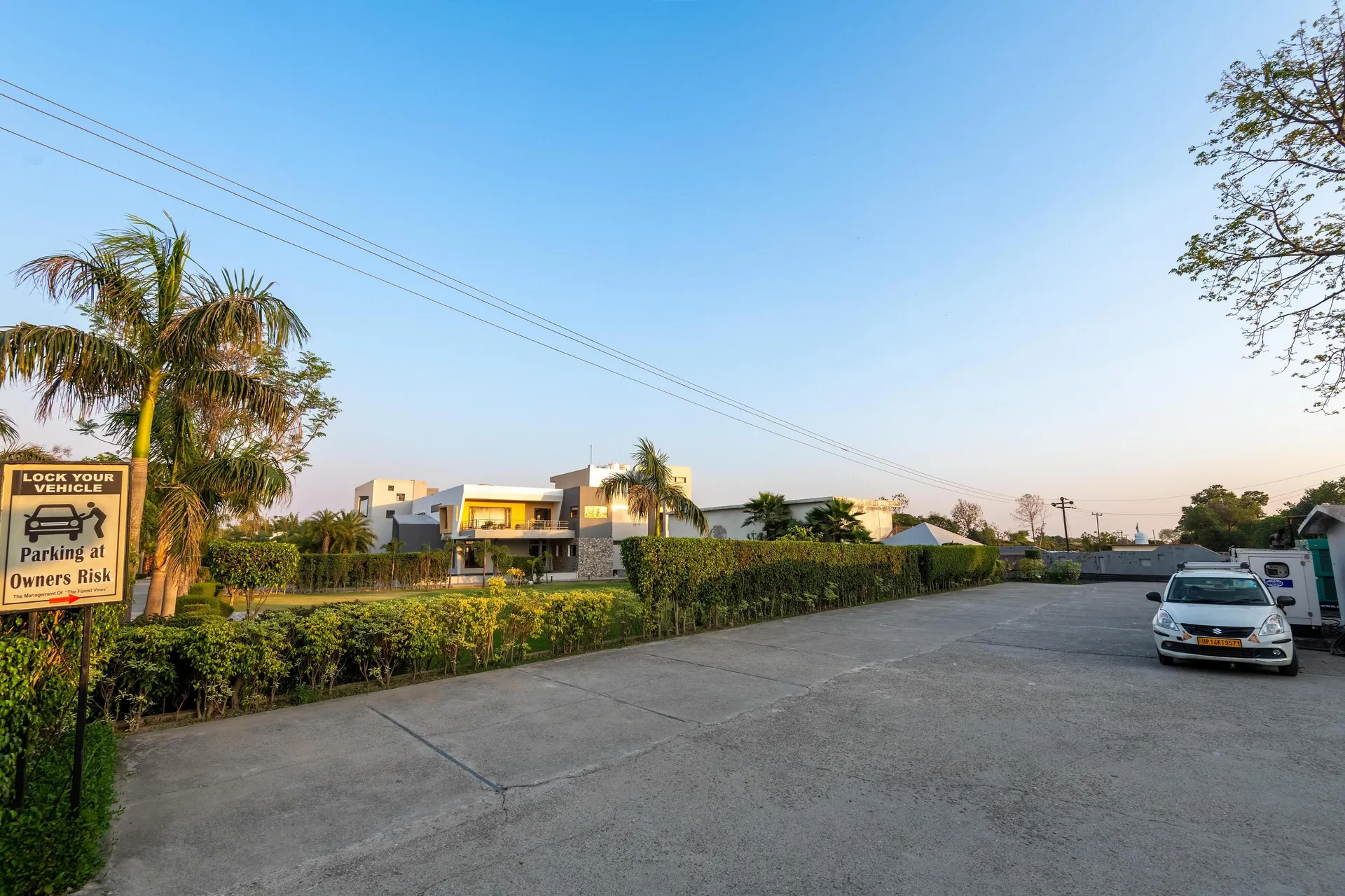 DLS Forest Vines Resort and Spa Parking