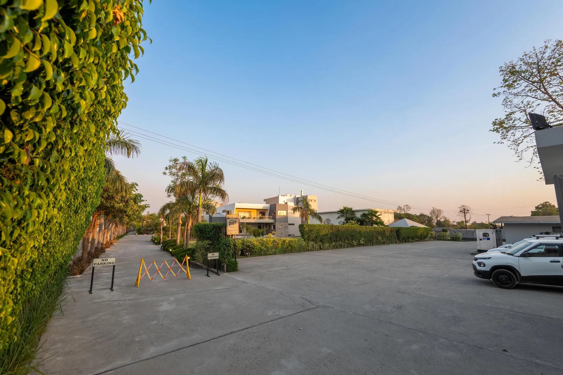 DLS Forest Vines Resort and Spa Parking