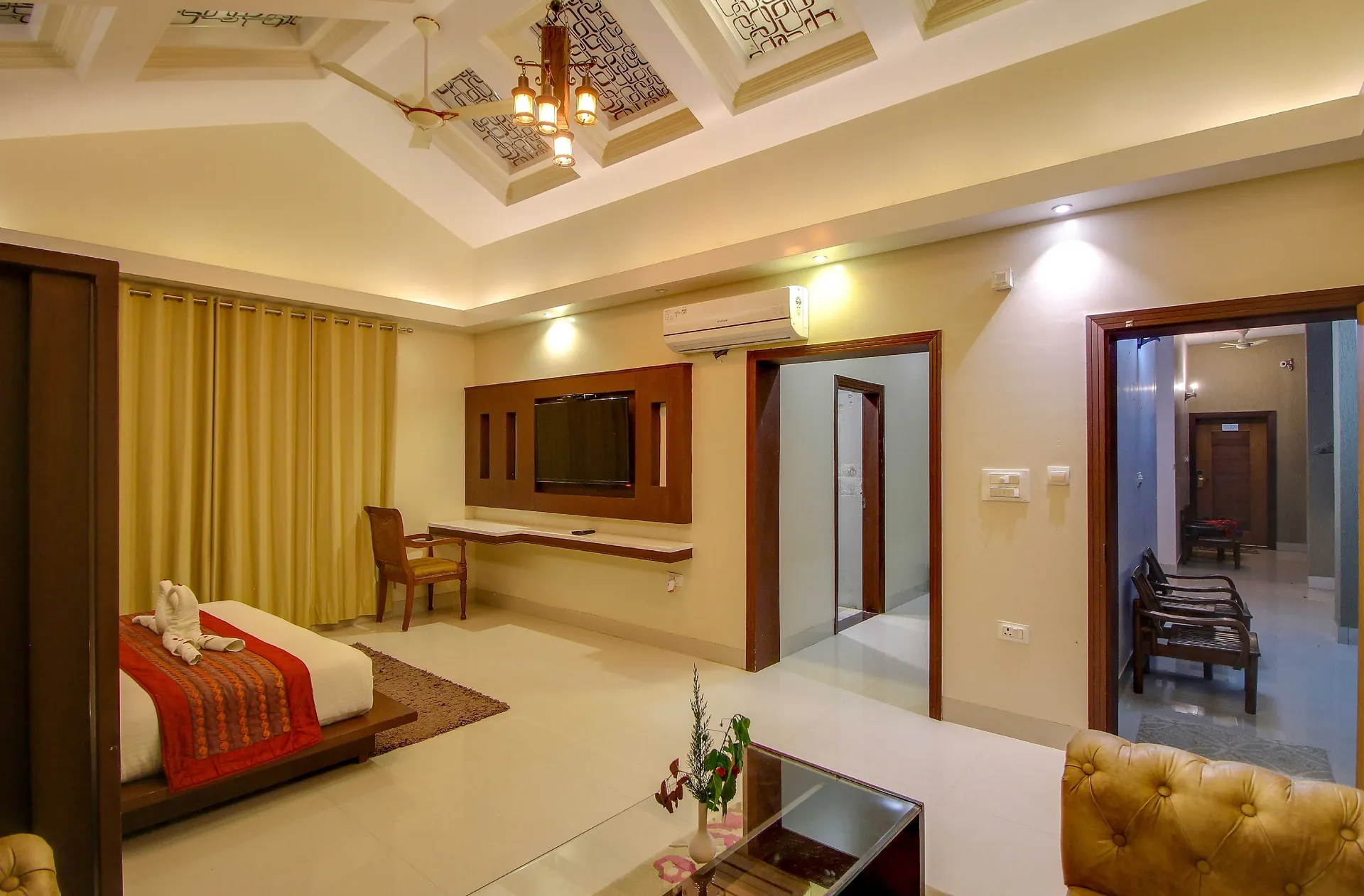 Maulik Mansion Resort Room