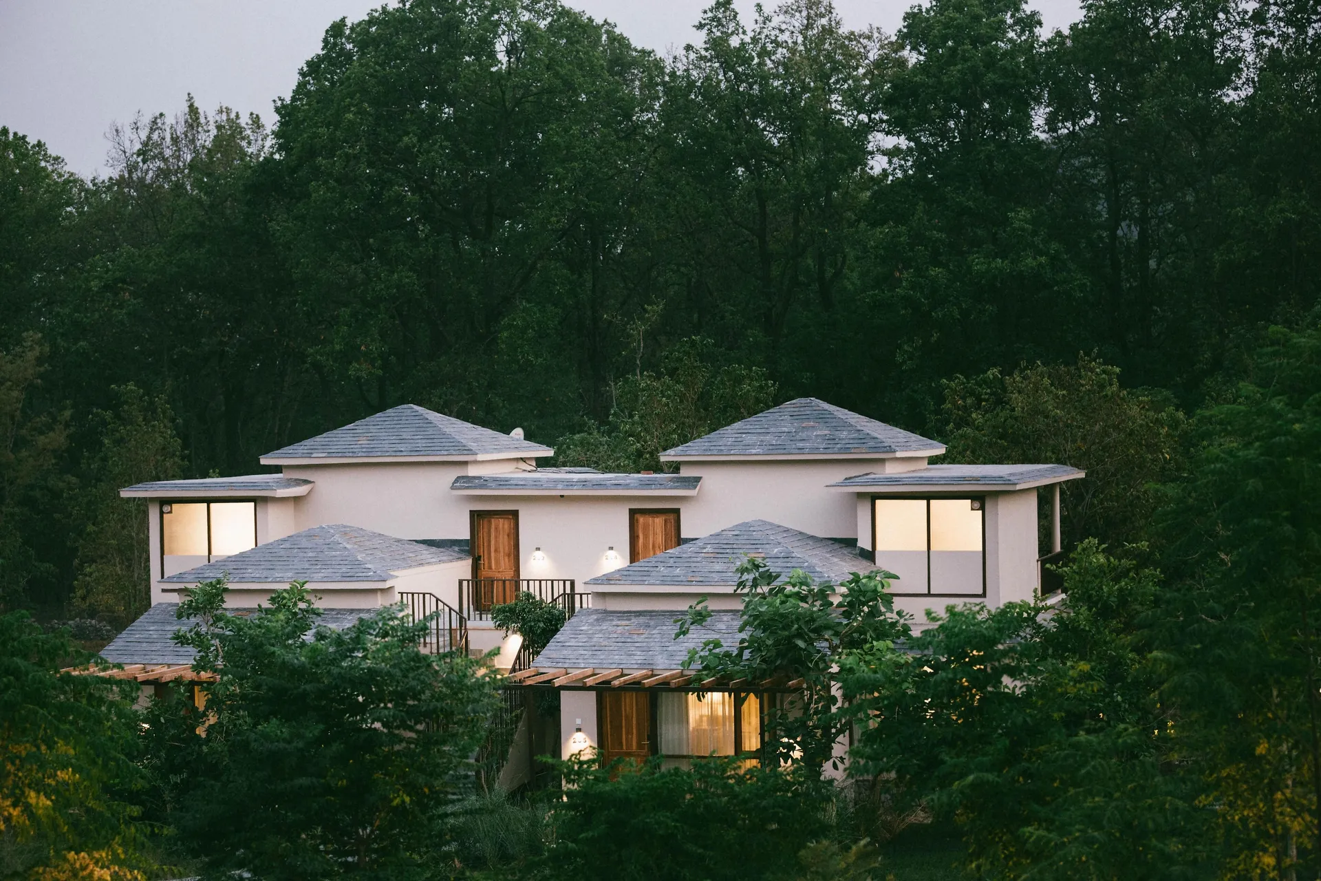 Saraca Resort & Spa Corbett Facade