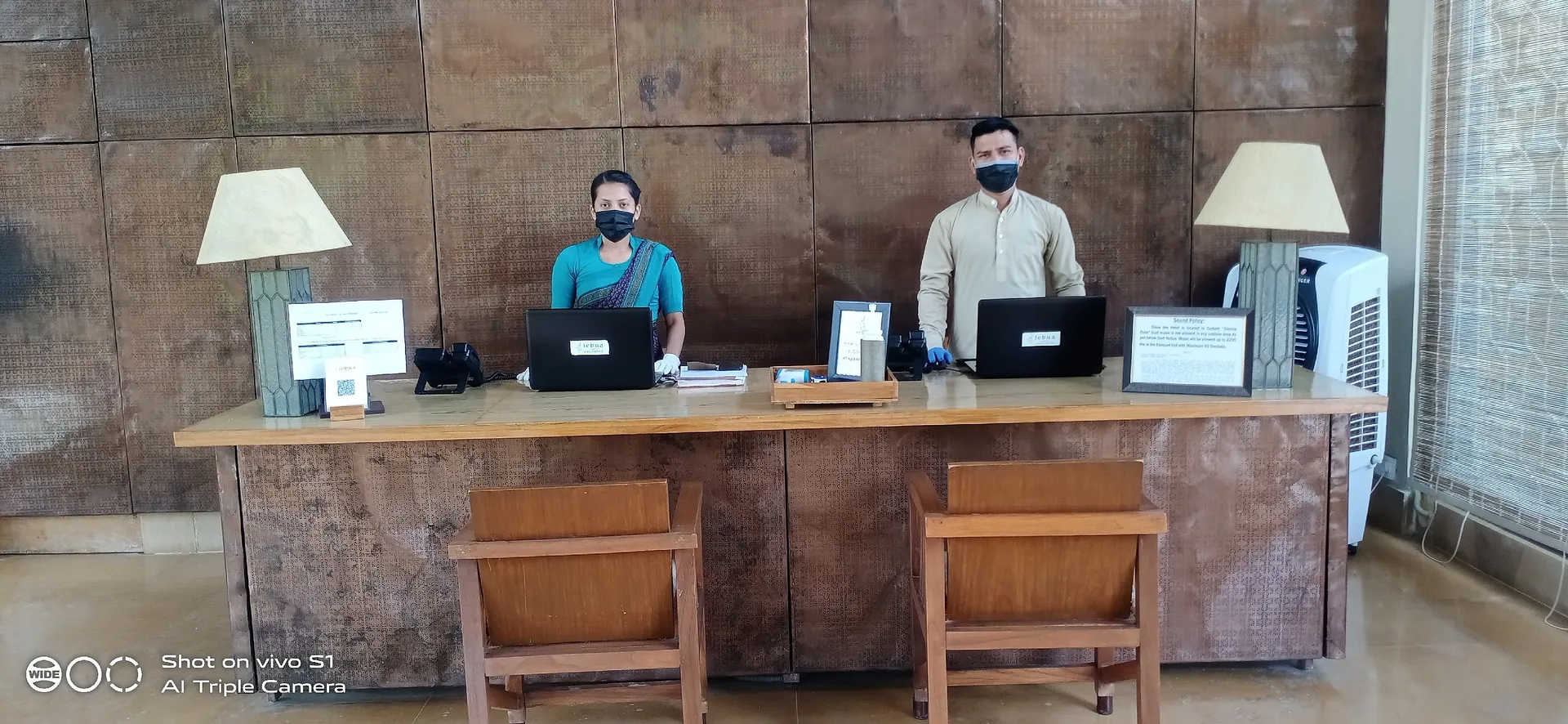 Saraca Resort & Spa Corbett Reception