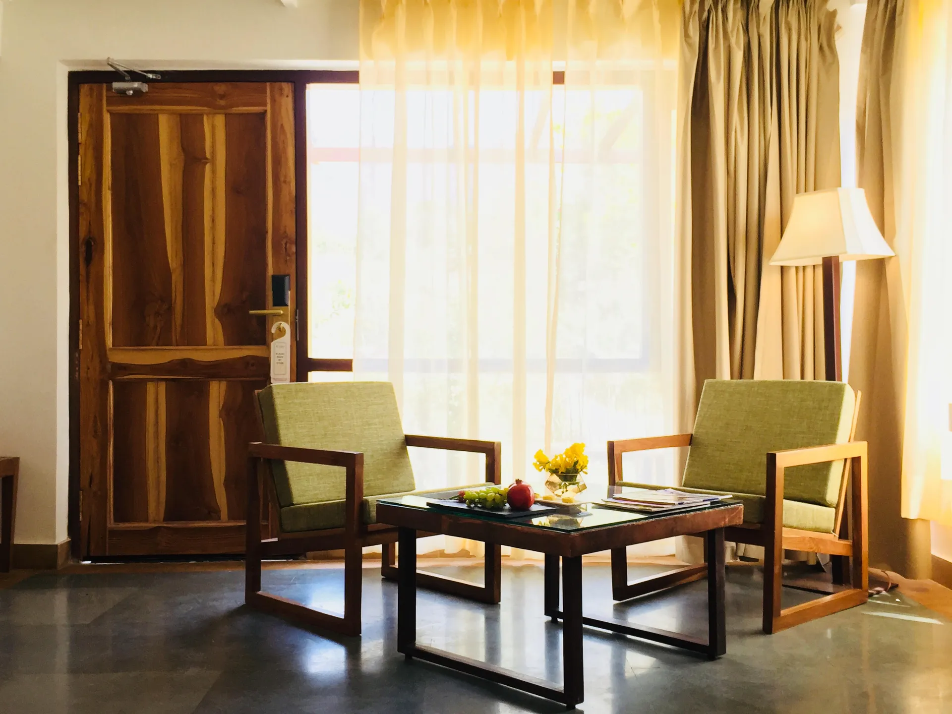 Saraca Resort & Spa Corbett Reception