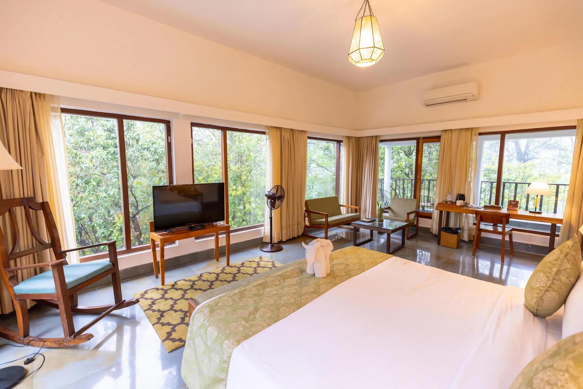 Saraca Resort & Spa Corbett Room