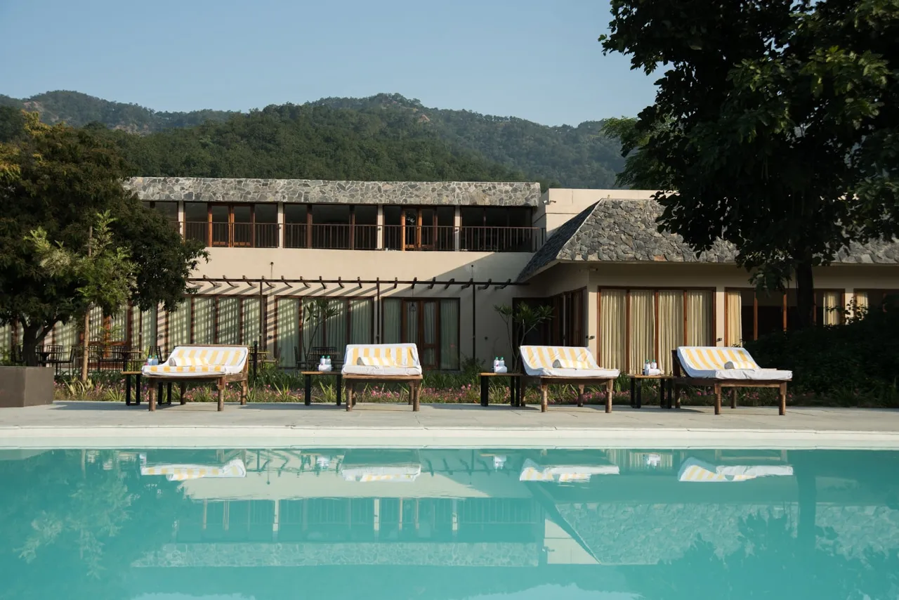 Saraca Resort & Spa Corbett Swimming Pool