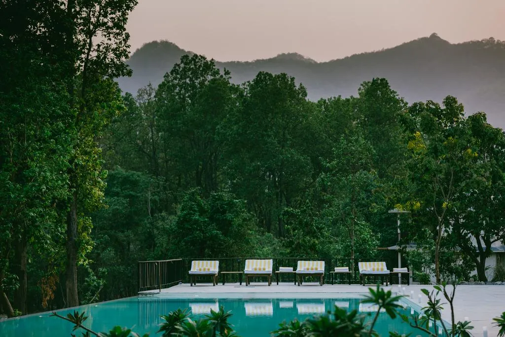 Saraca Resort & Spa Corbett Swimming Pool