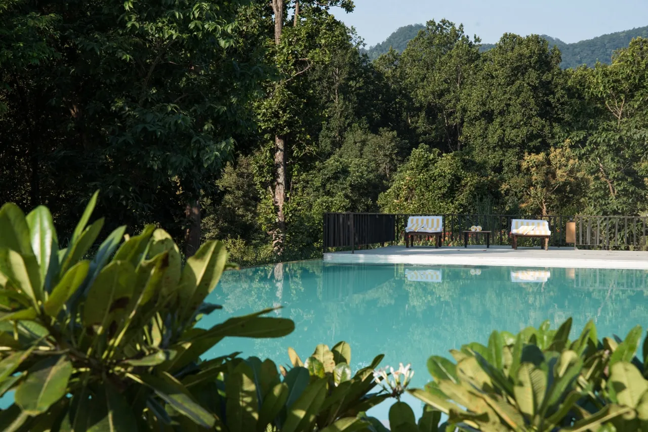 Saraca Resort & Spa Corbett Swimming Pool