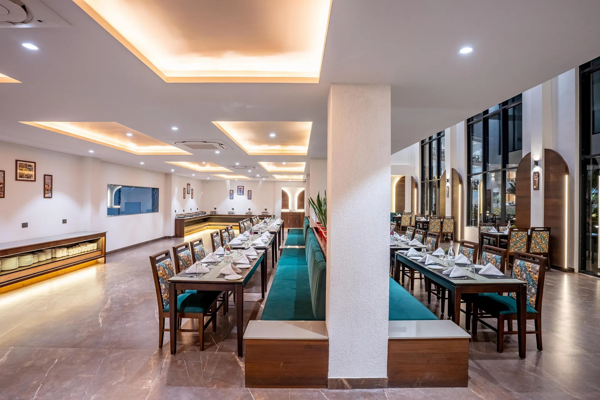 Shervani Pebbles and Pines Corbett Restaurant