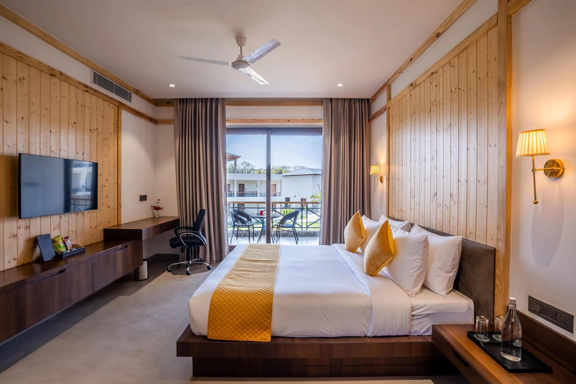 Shervani Pebbles and Pines Corbett Room
