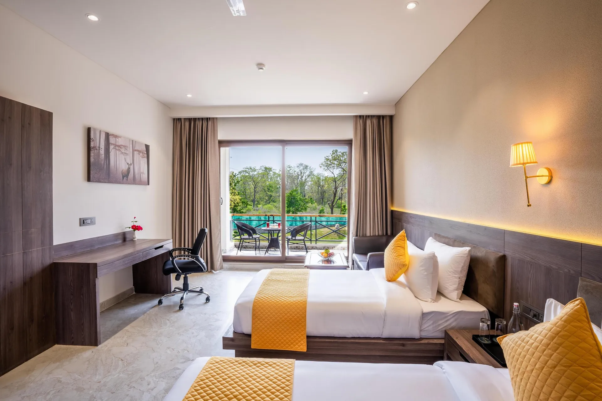 Shervani Pebbles and Pines Corbett Room