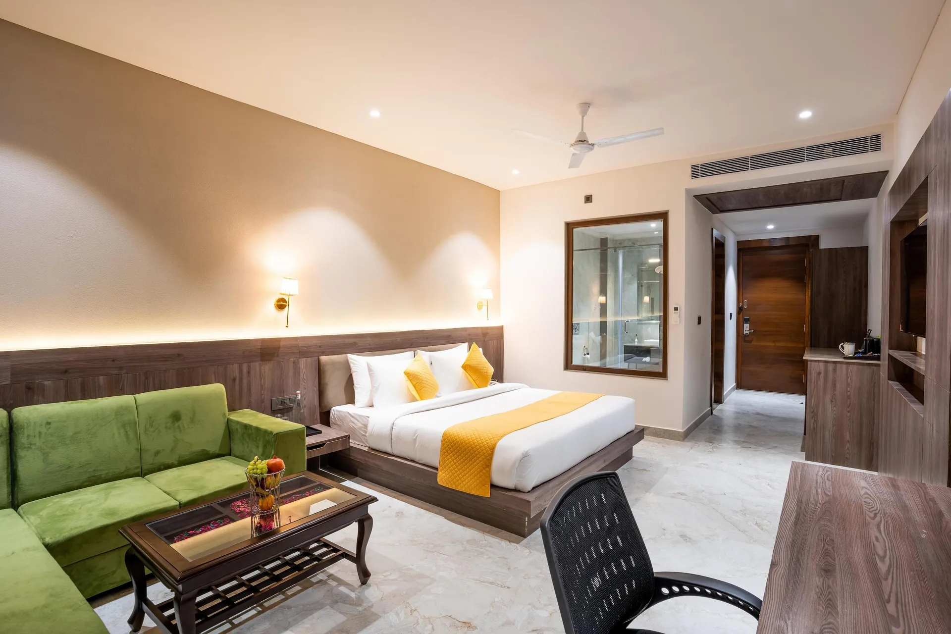 Shervani Pebbles and Pines Corbett Room
