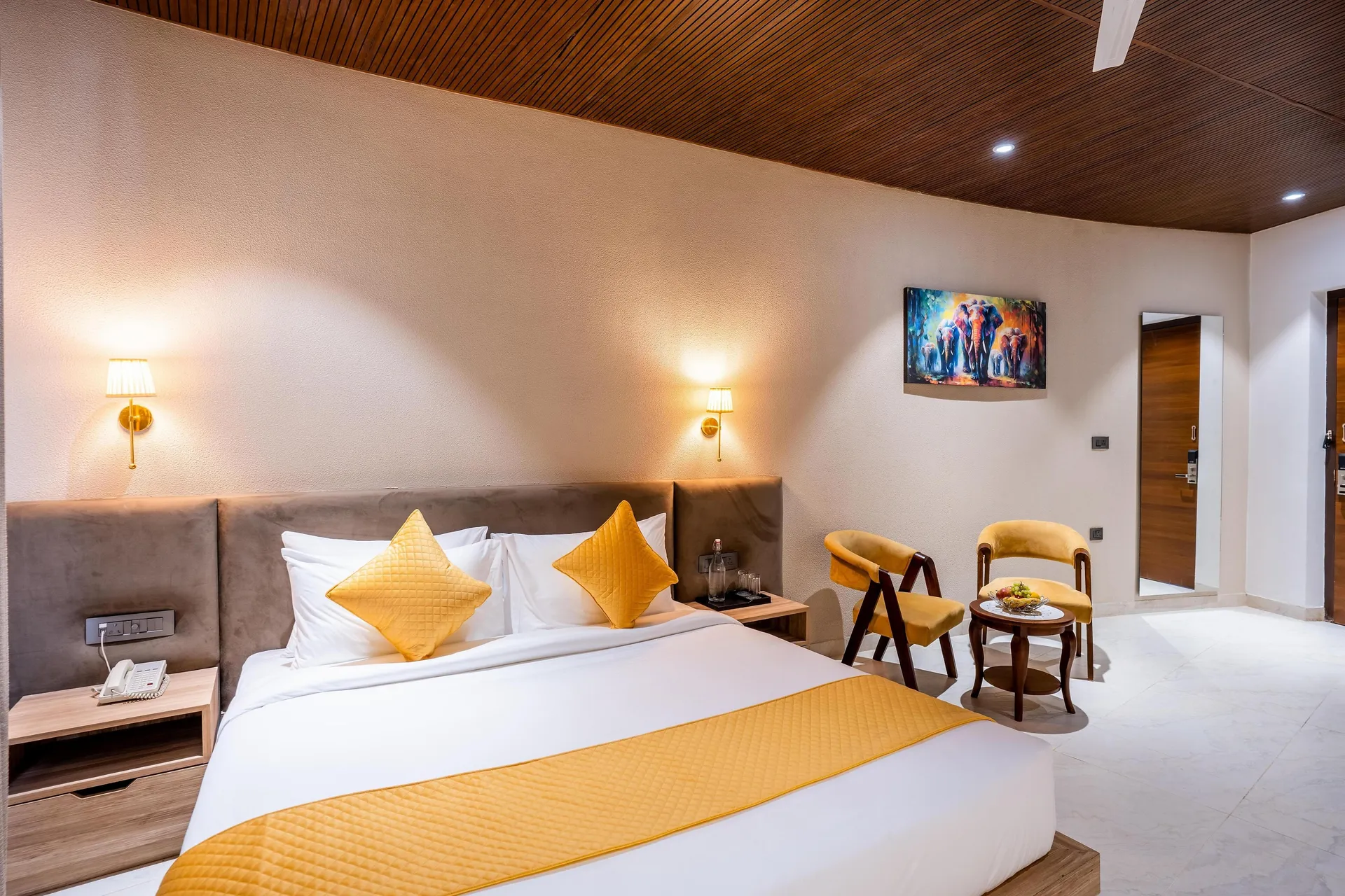 Shervani Pebbles and Pines Corbett Room