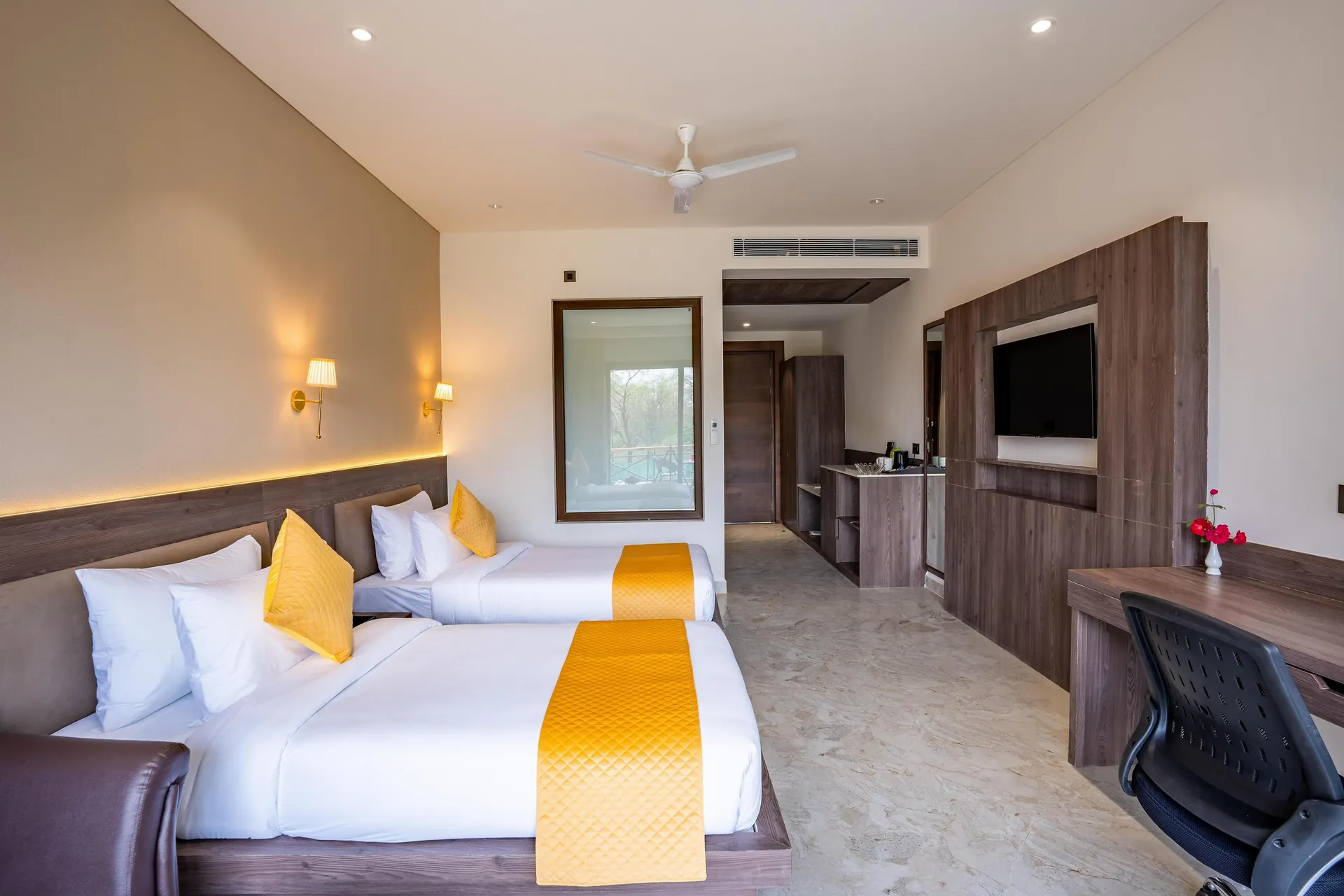 Shervani Pebbles and Pines Corbett Room