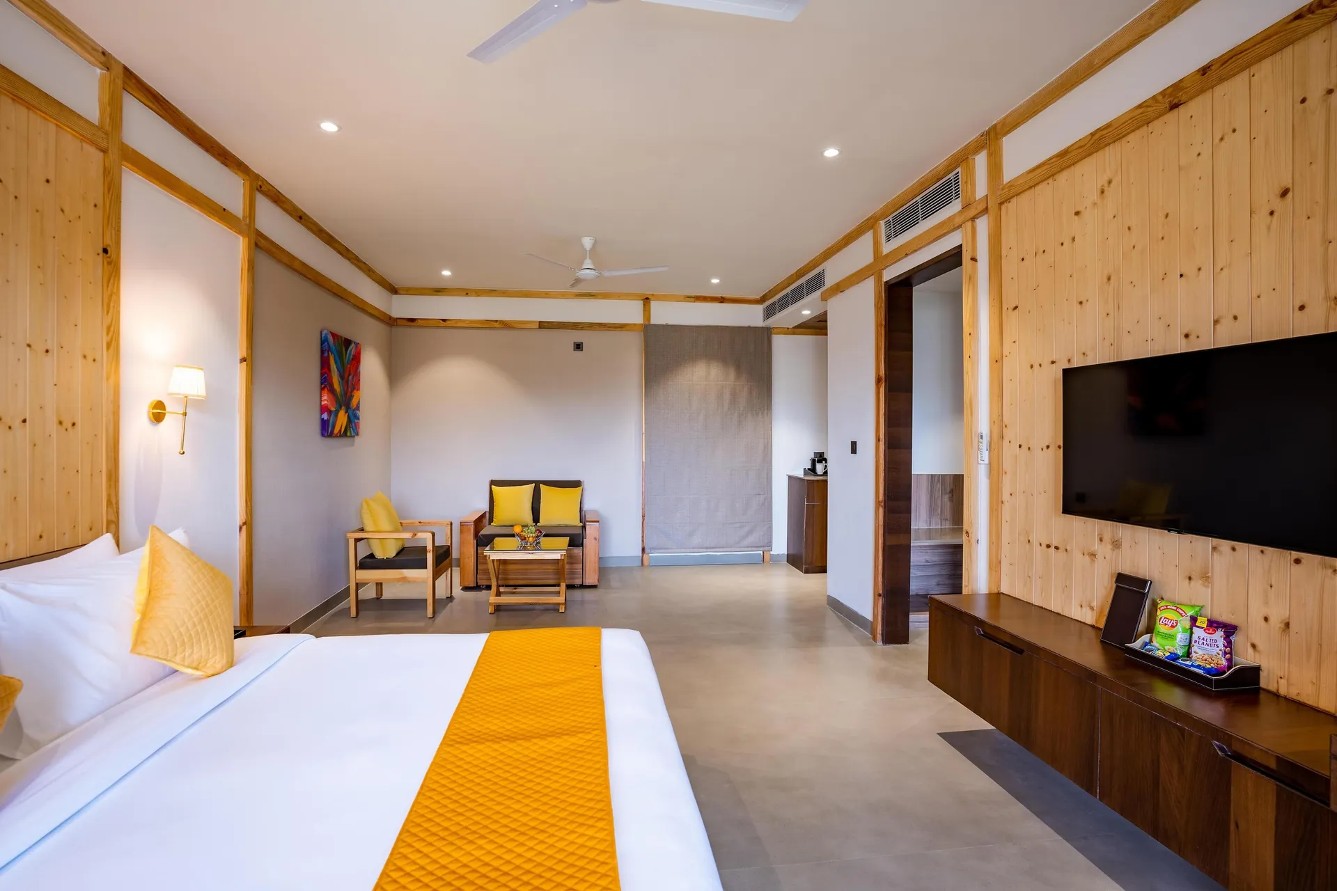 Shervani Pebbles and Pines Corbett Room