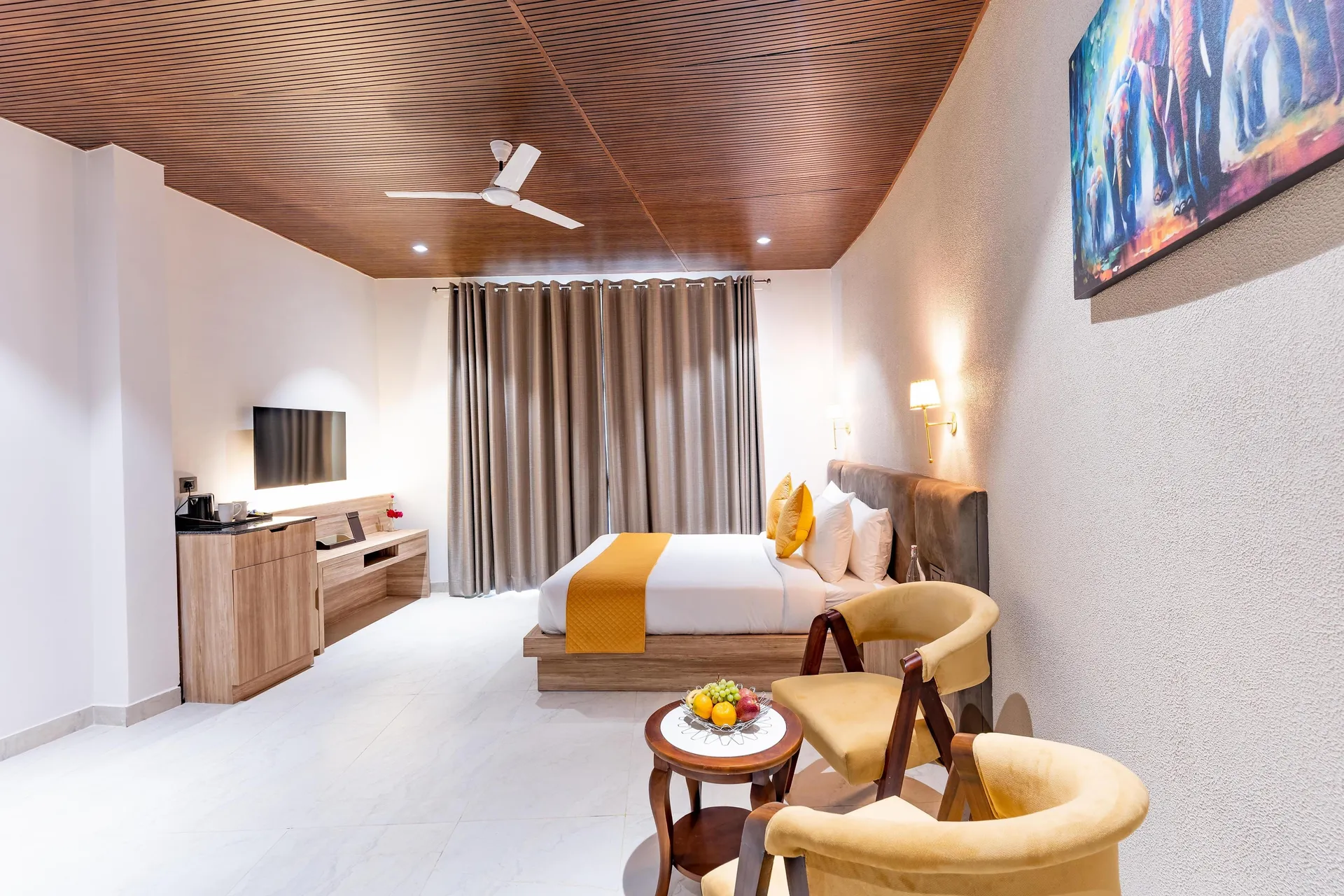 Shervani Pebbles and Pines Corbett Room