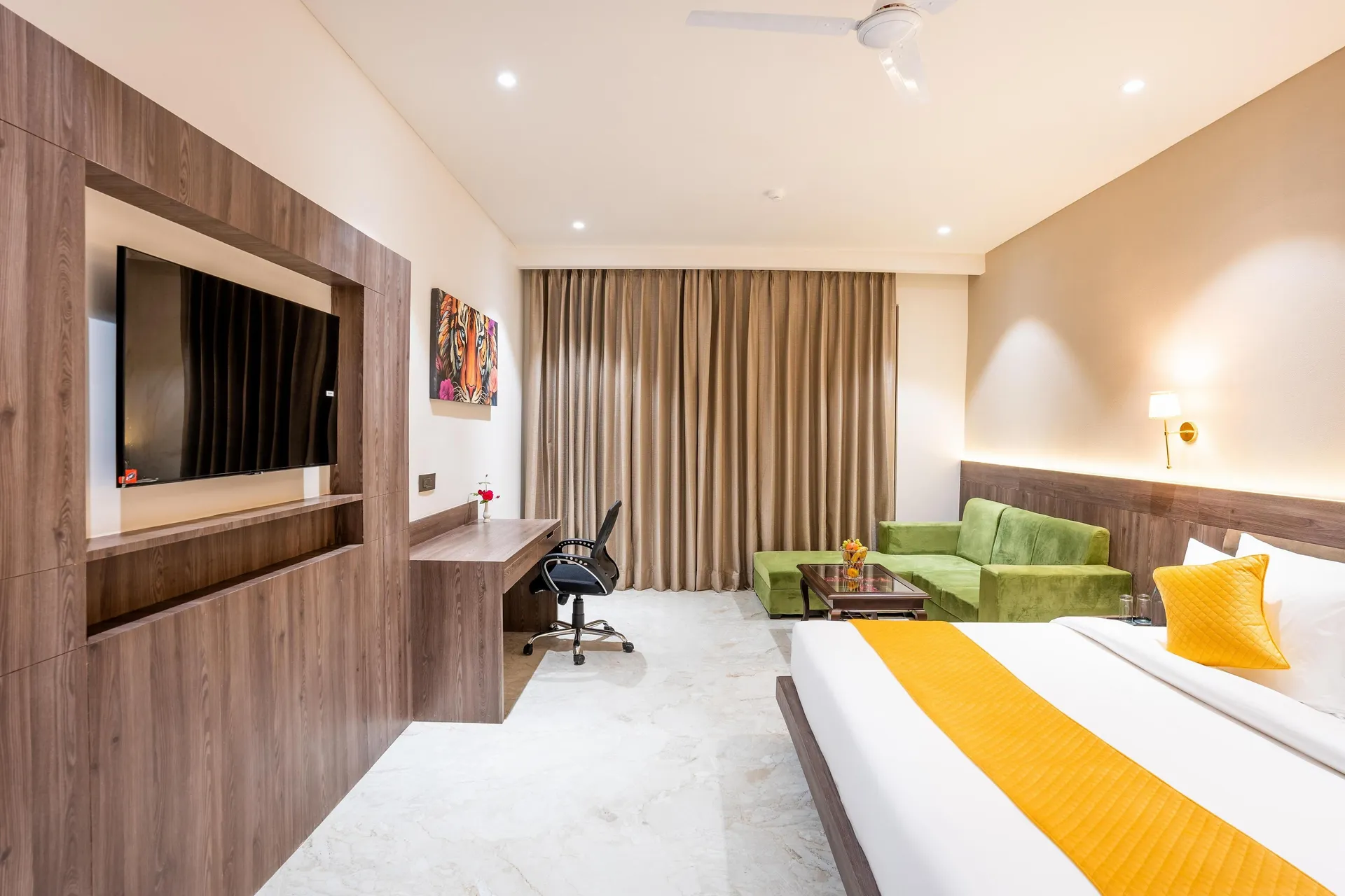 Shervani Pebbles and Pines Corbett Room