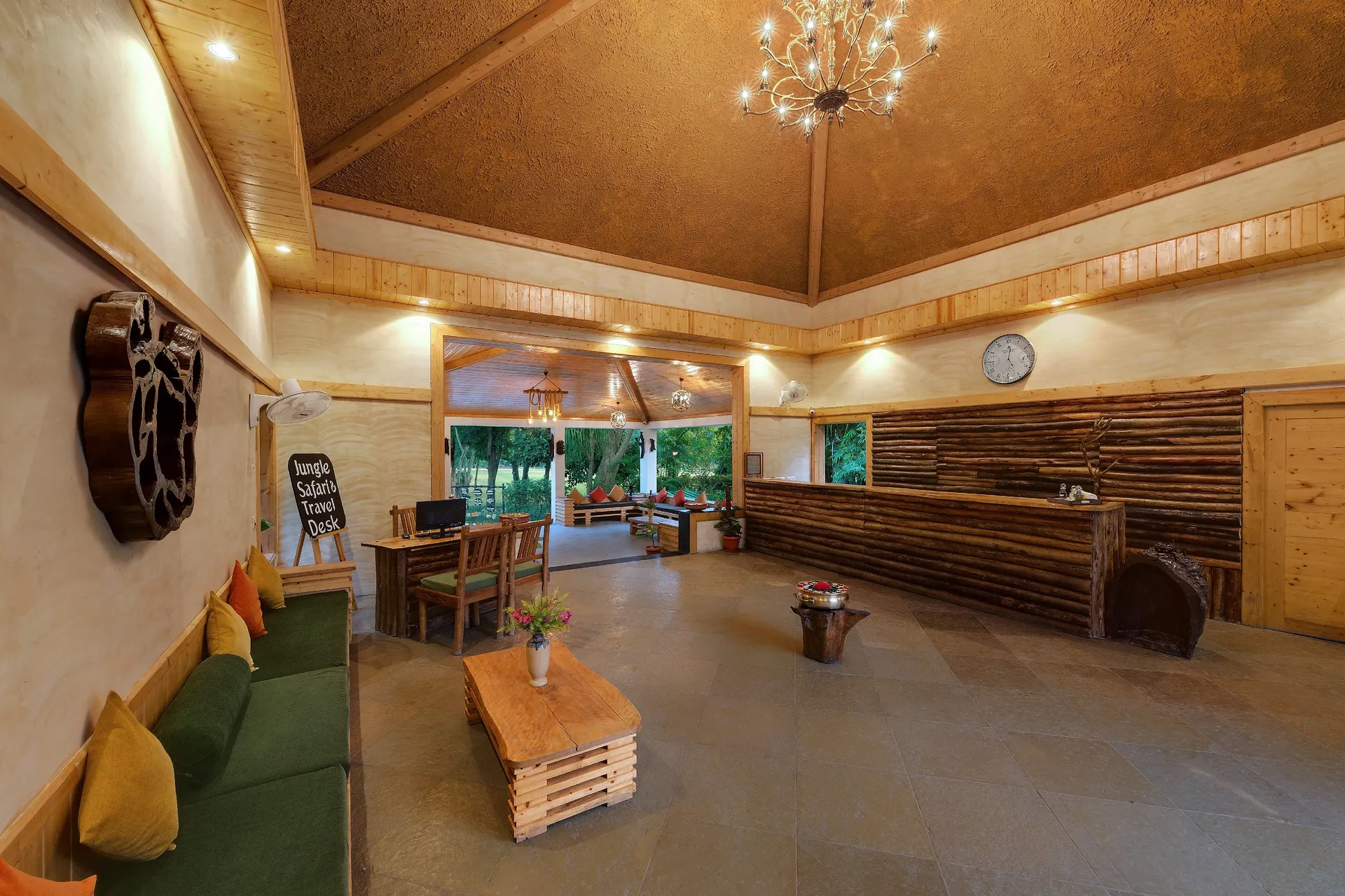 Tarangi Resort & Spa- A River Access Property Reception