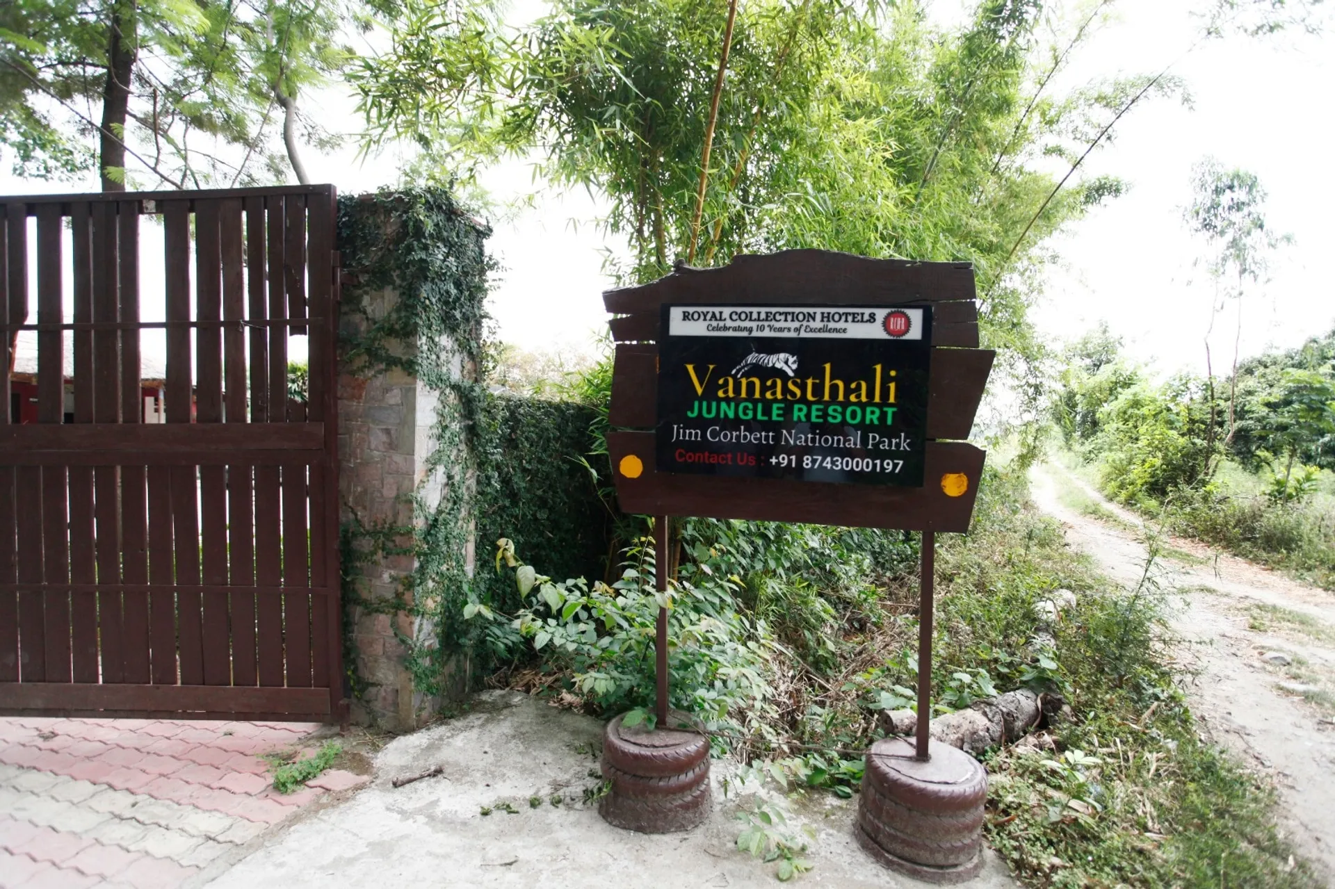 Vanasthali Jungle Resort Corbett By Royal Collection Entrance
