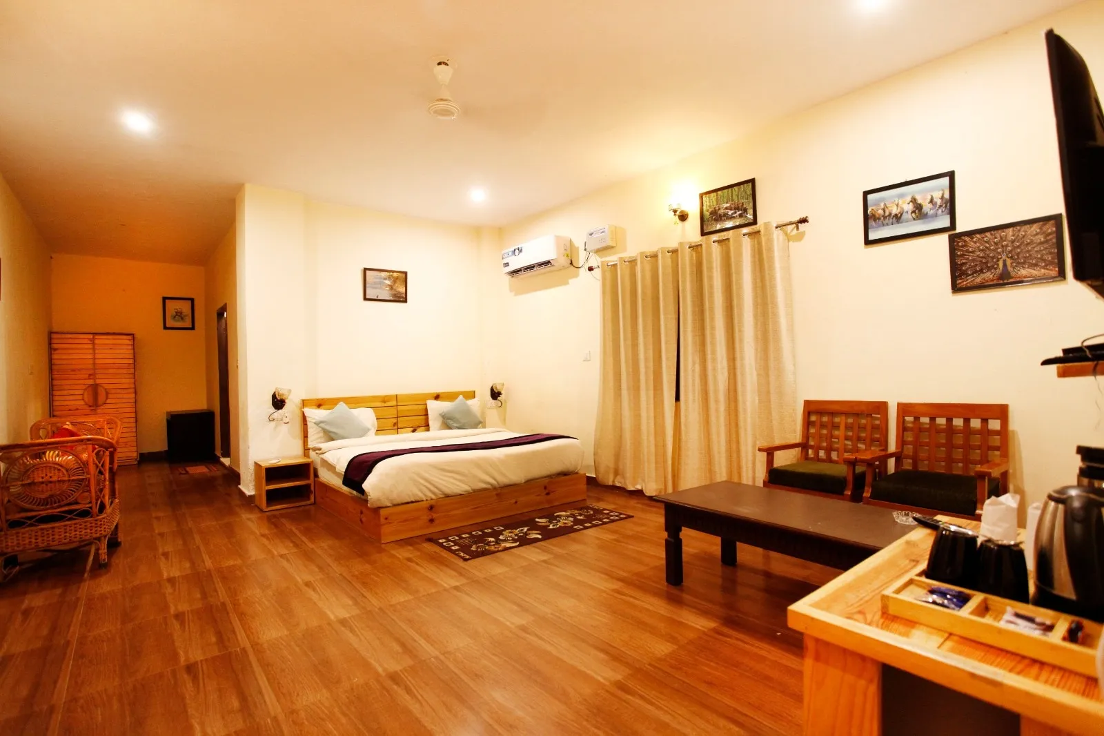 Vanasthali Jungle Resort Corbett By Royal Collection Room