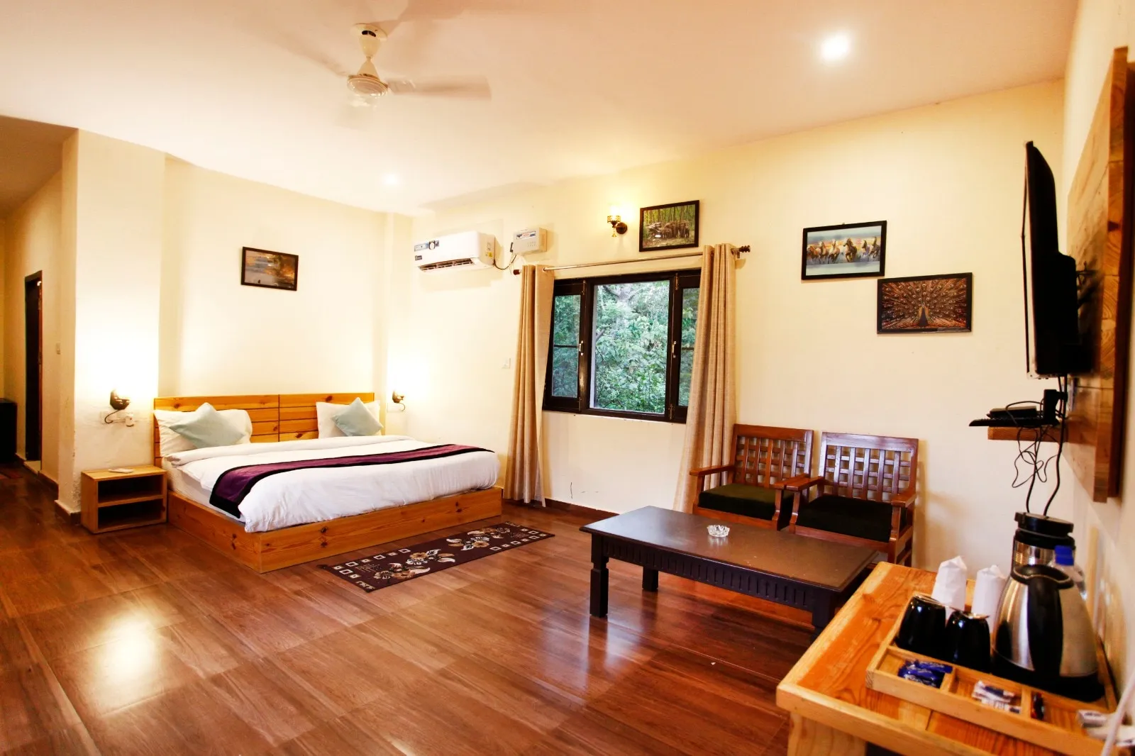 Vanasthali Jungle Resort Corbett By Royal Collection Room