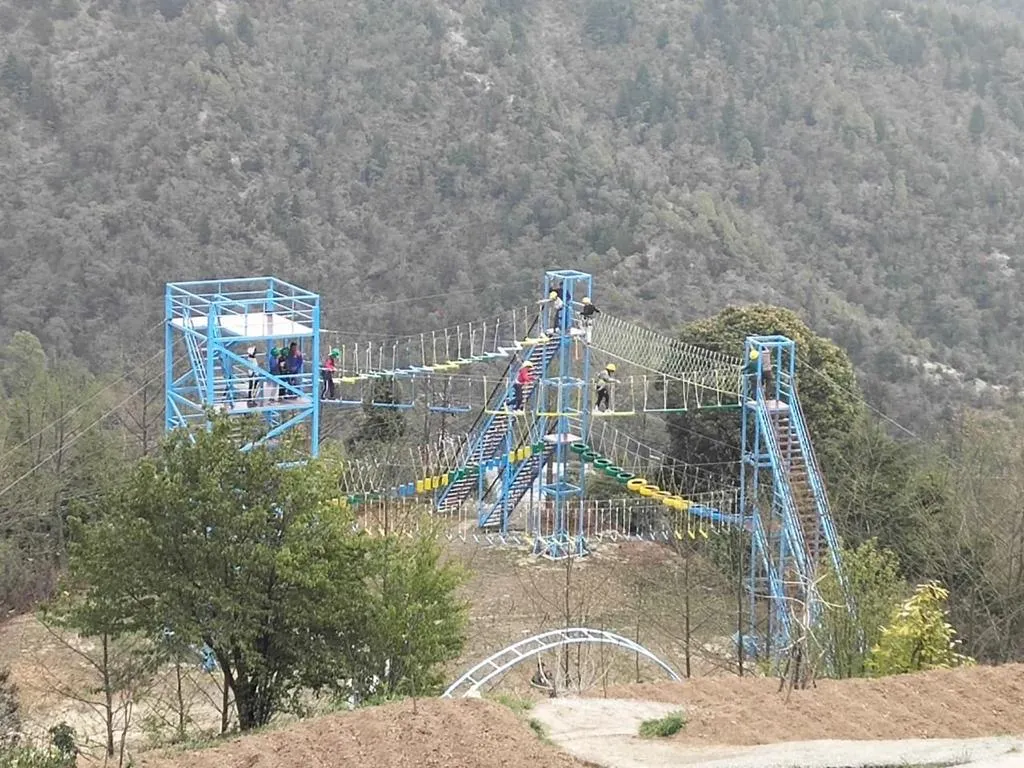 Trishul Orchard Resort Play Area