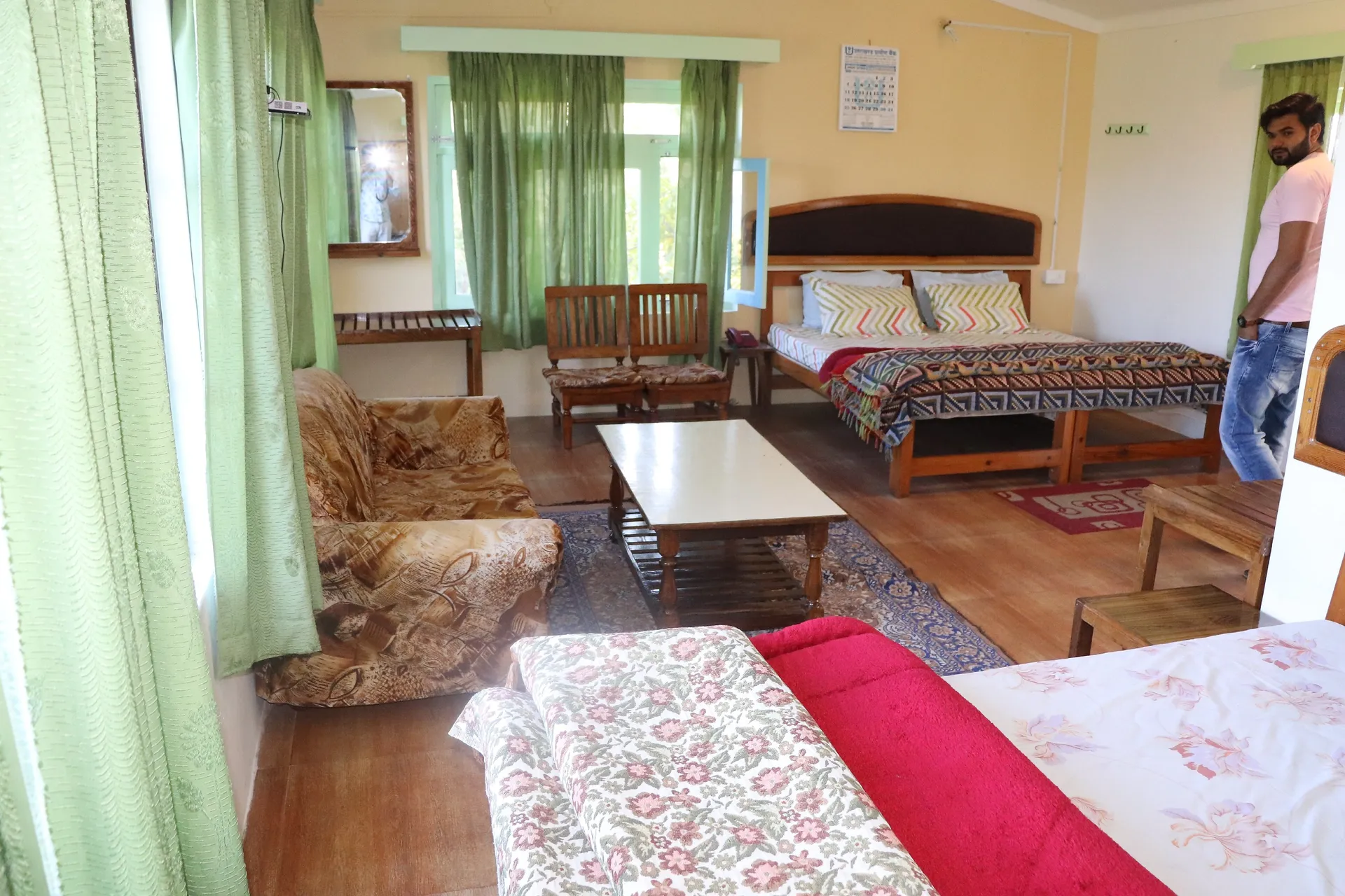 Trishul Orchard Resort Room