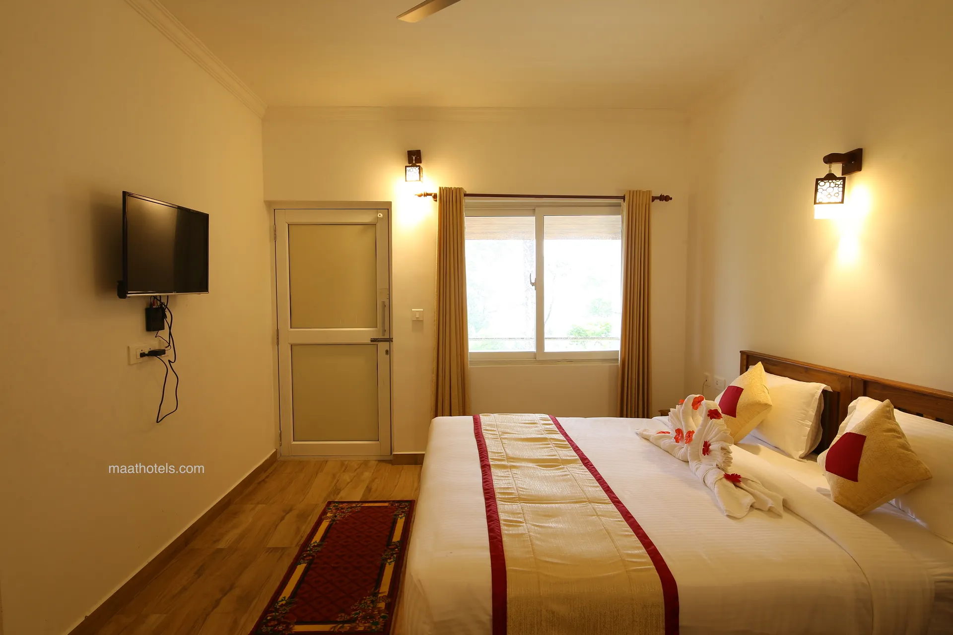 Dew Drops Farm Resort Bedroom