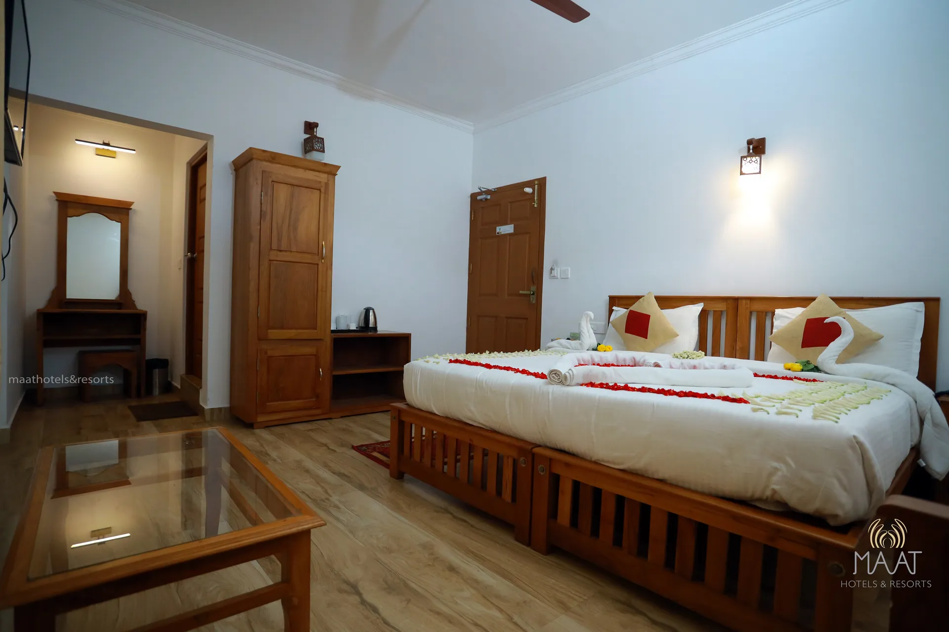 Dew Drops Farm Resort Bedroom