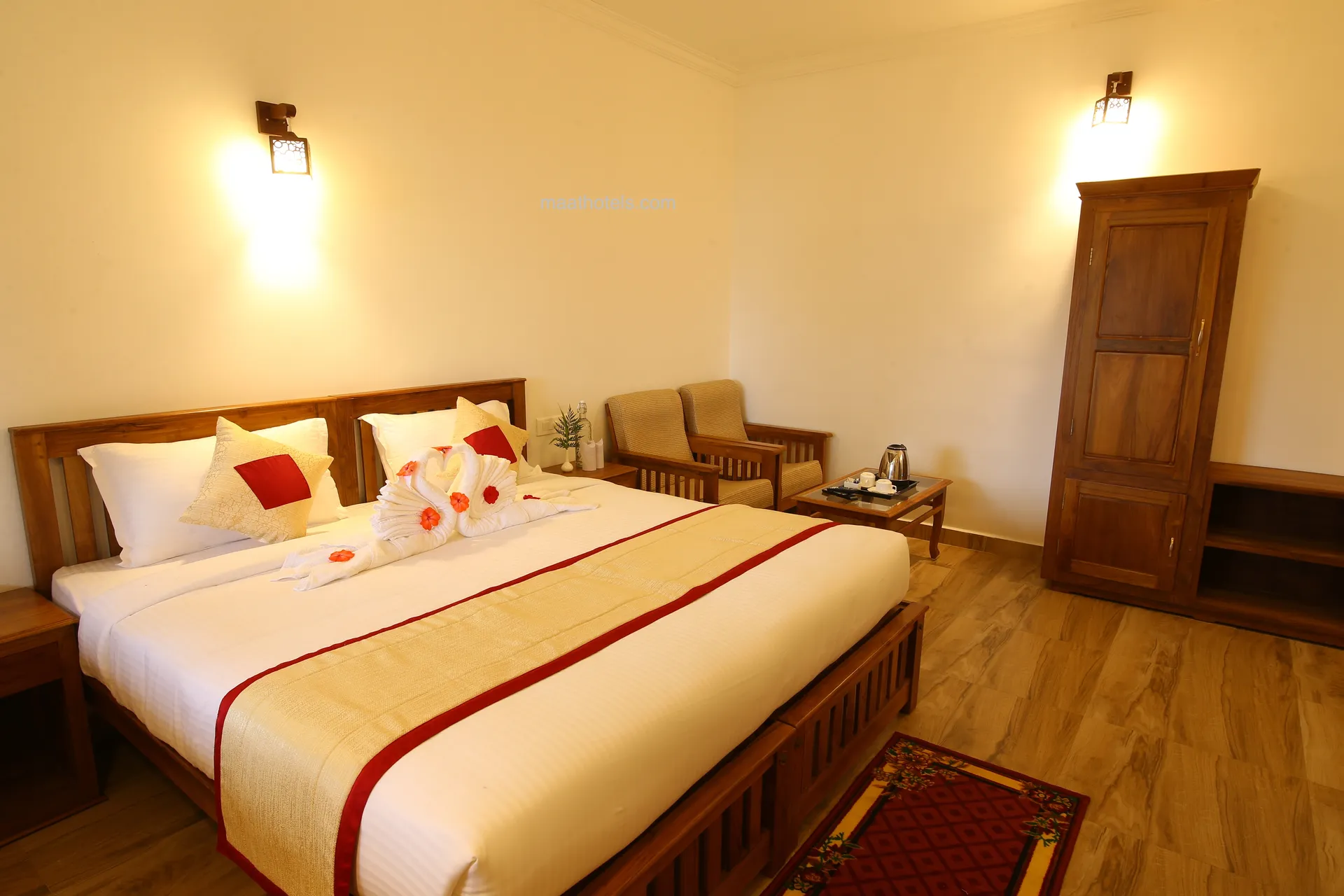 Dew Drops Farm Resort Bedroom