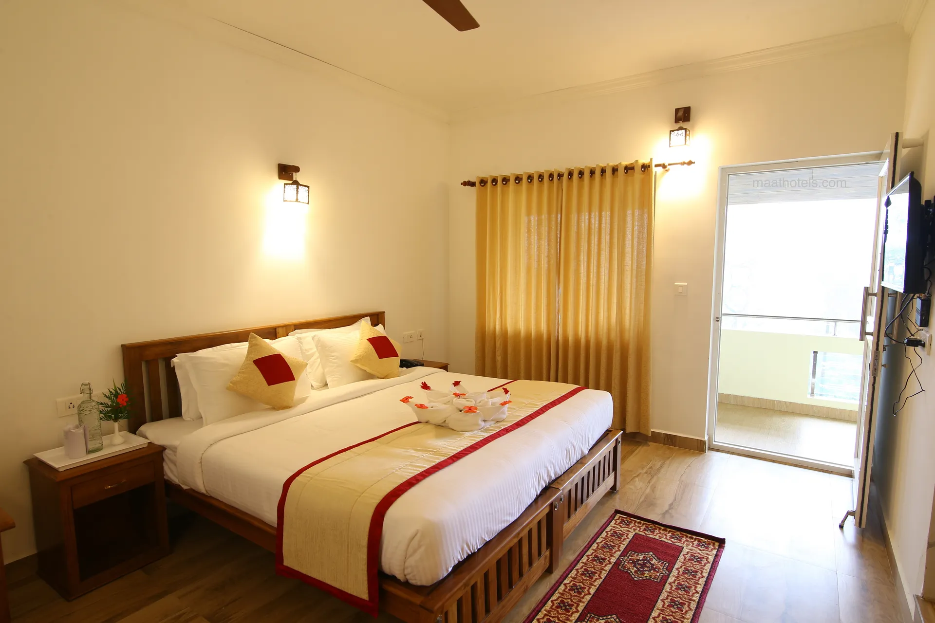 Dew Drops Farm Resort Bedroom