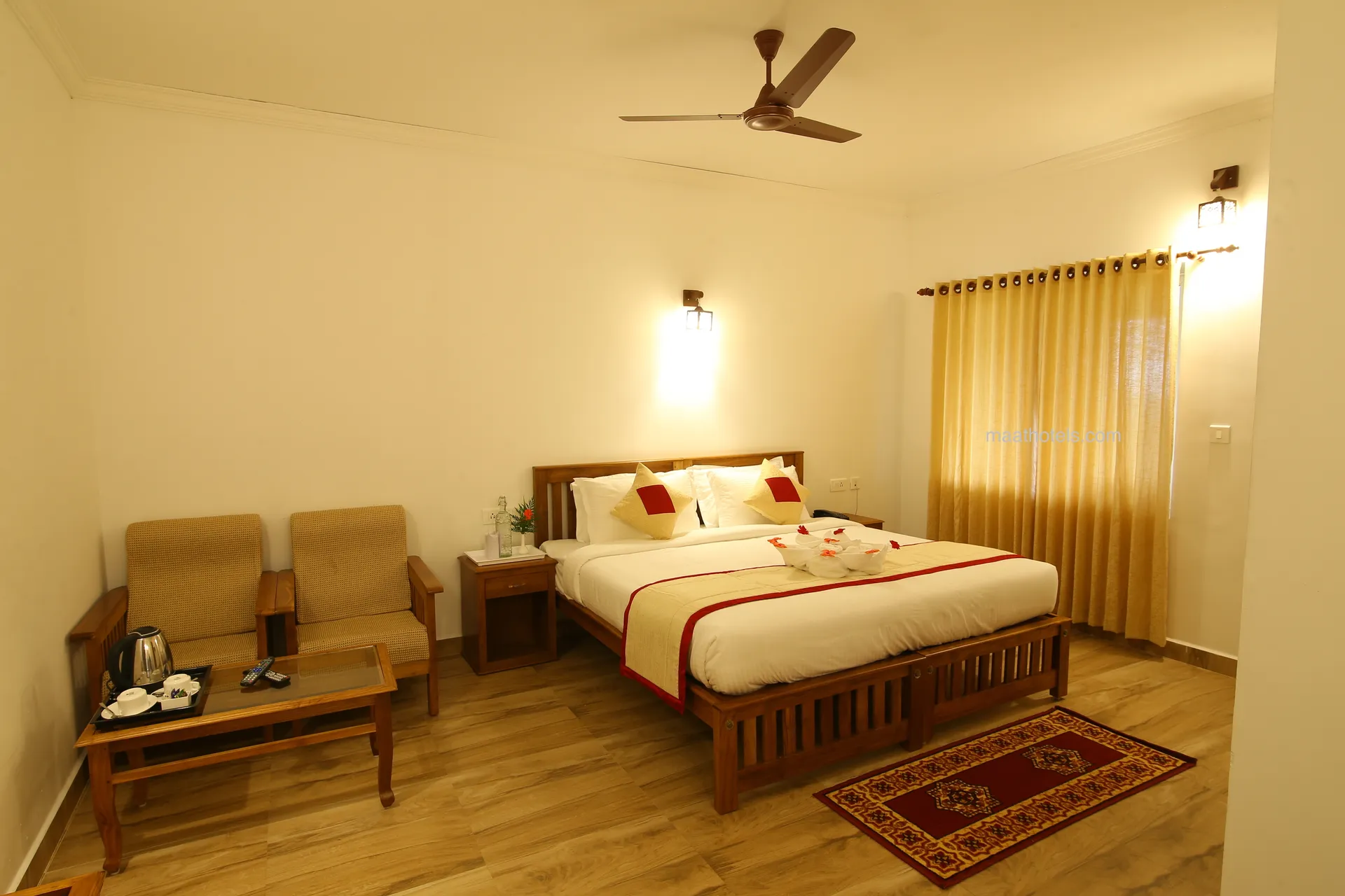 Dew Drops Farm Resort Bedroom