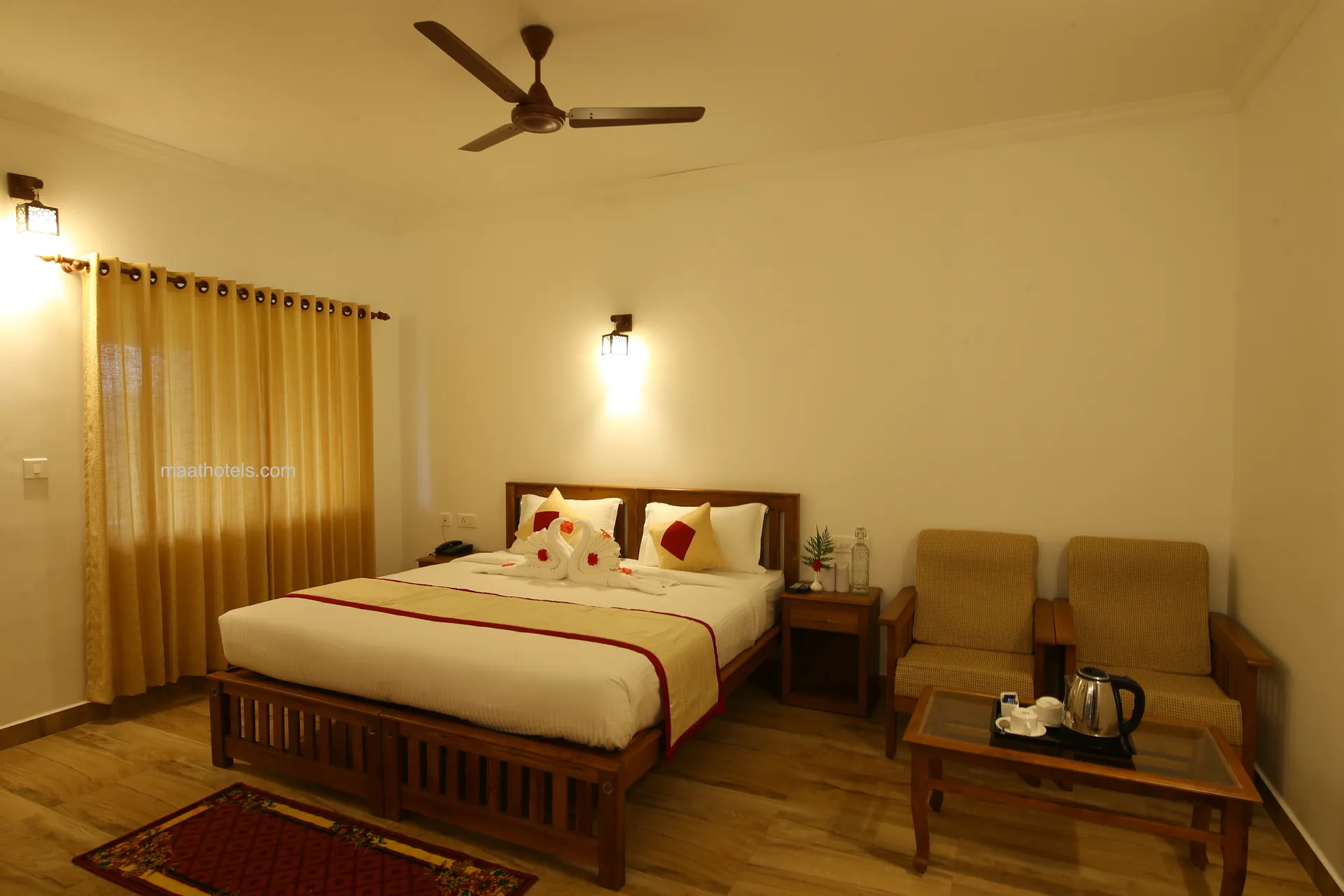 Dew Drops Farm Resort Bedroom